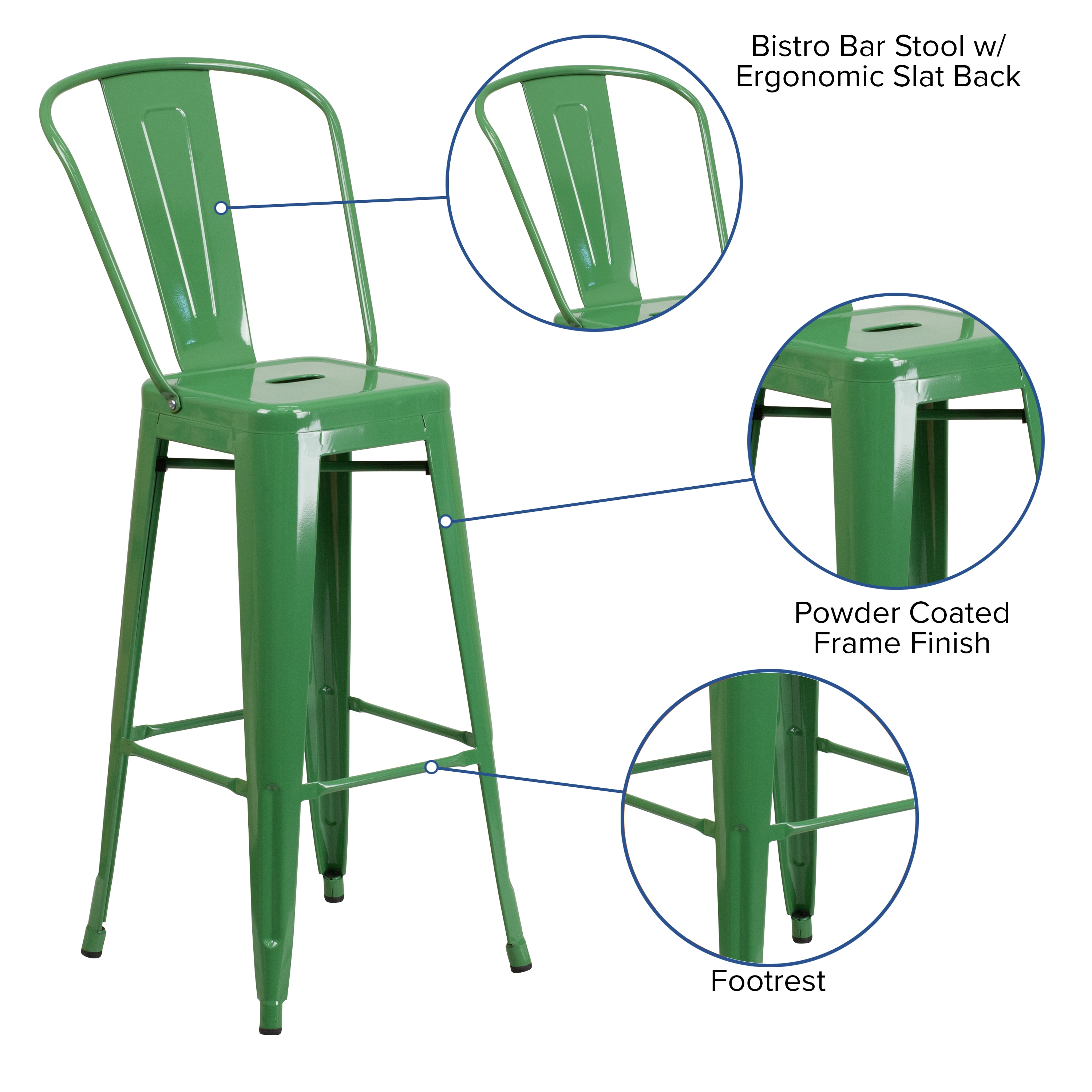 Flash Furniture 889142013723 stools - View #2