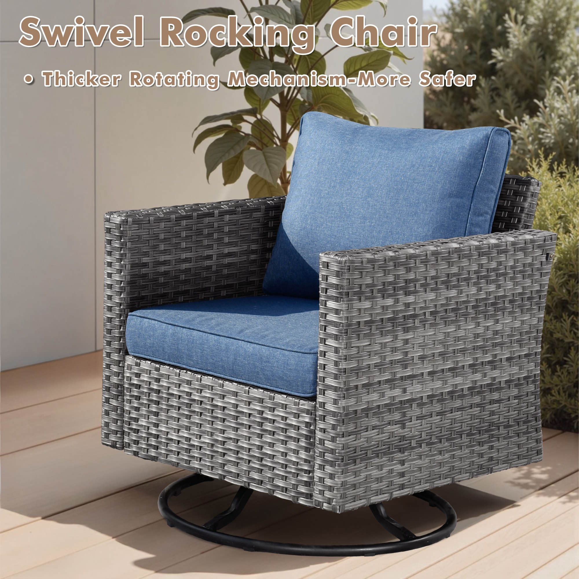 XIZZI XIHOPS305-RC3 Patio-Sofas-Daybeds - View #3