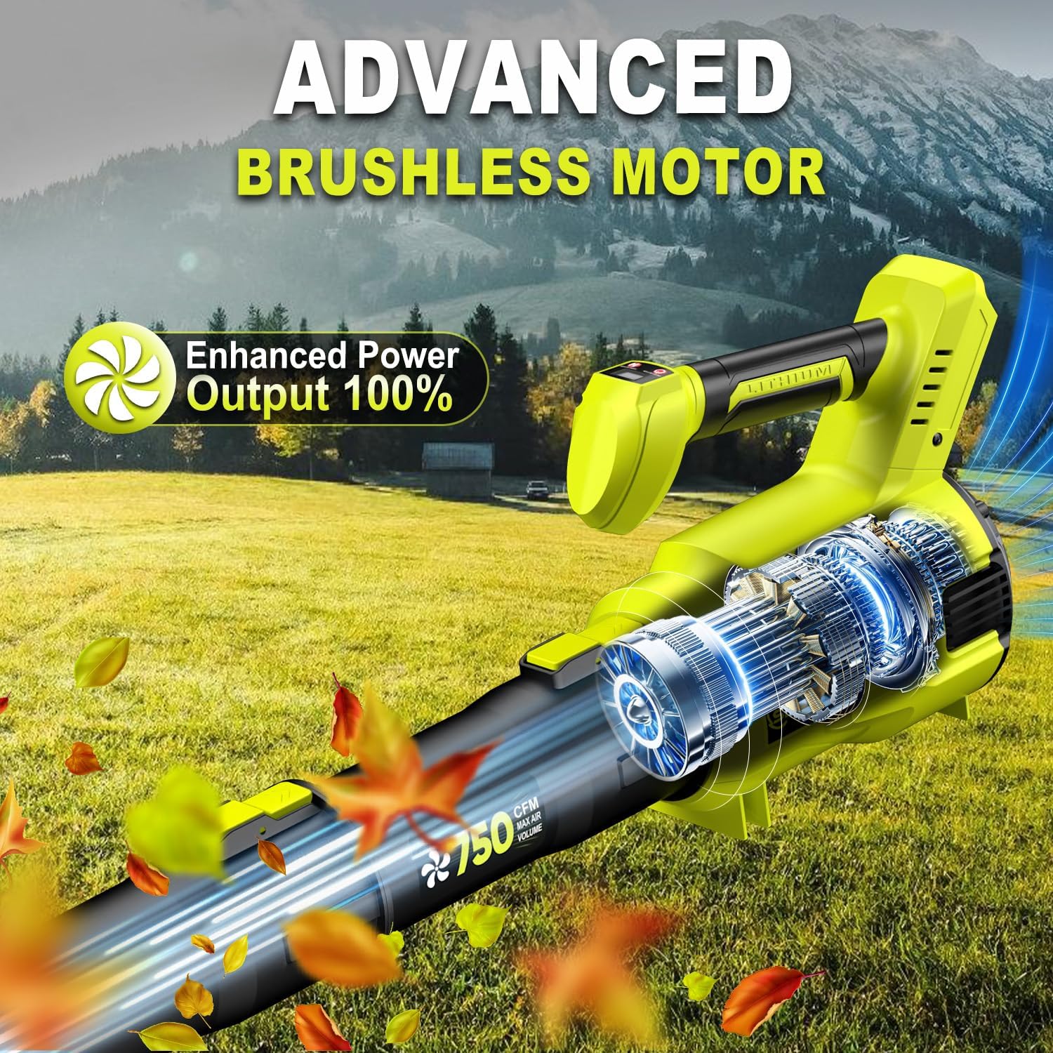 Silvel 615272725836 Electric-Leaf-Mulchers - View #3