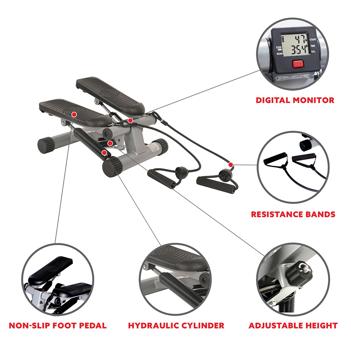 Sunny Health & Fitness NO. 012-S ellipticals - View #4