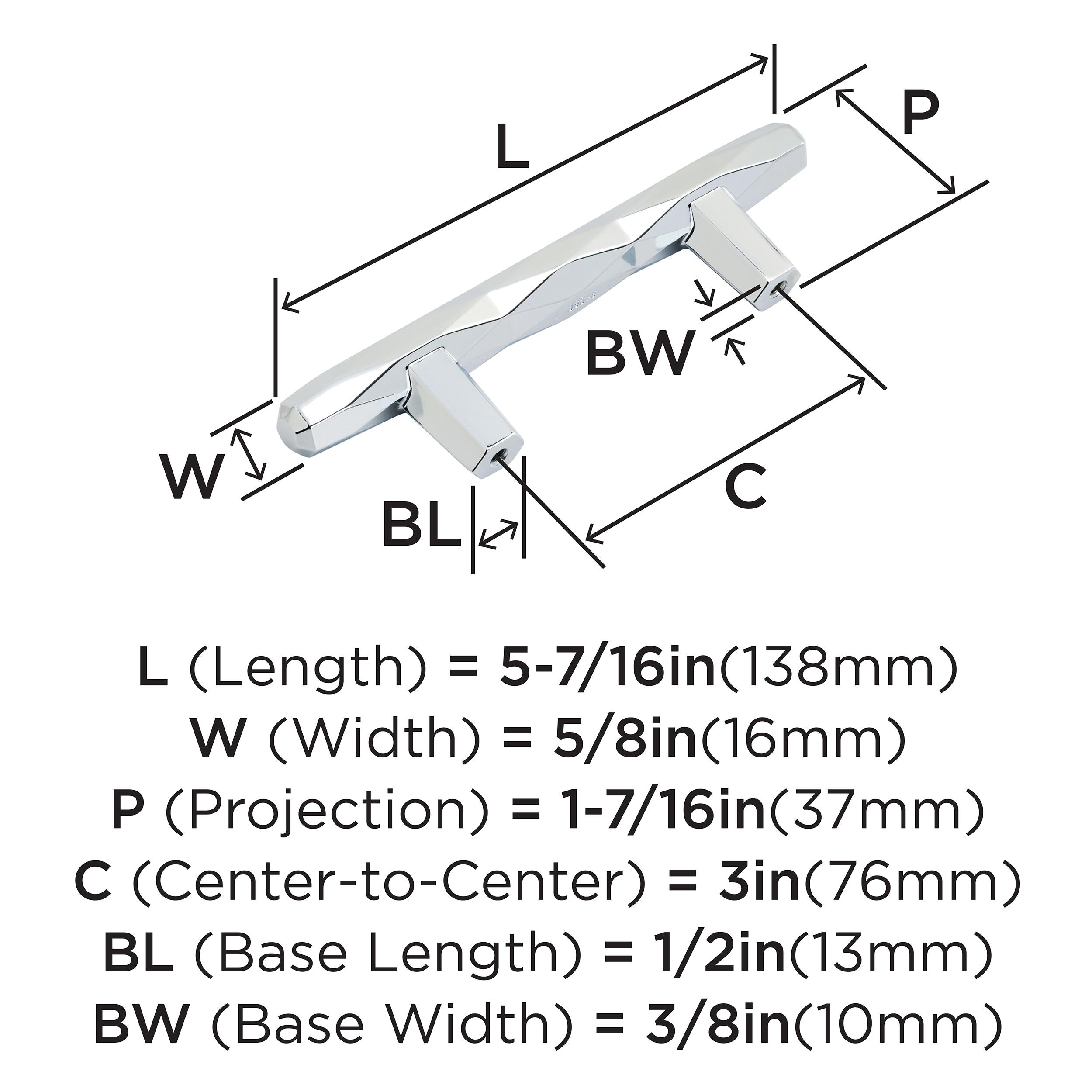 Amerock BP3664626 Cabinet-Pulls - View #4