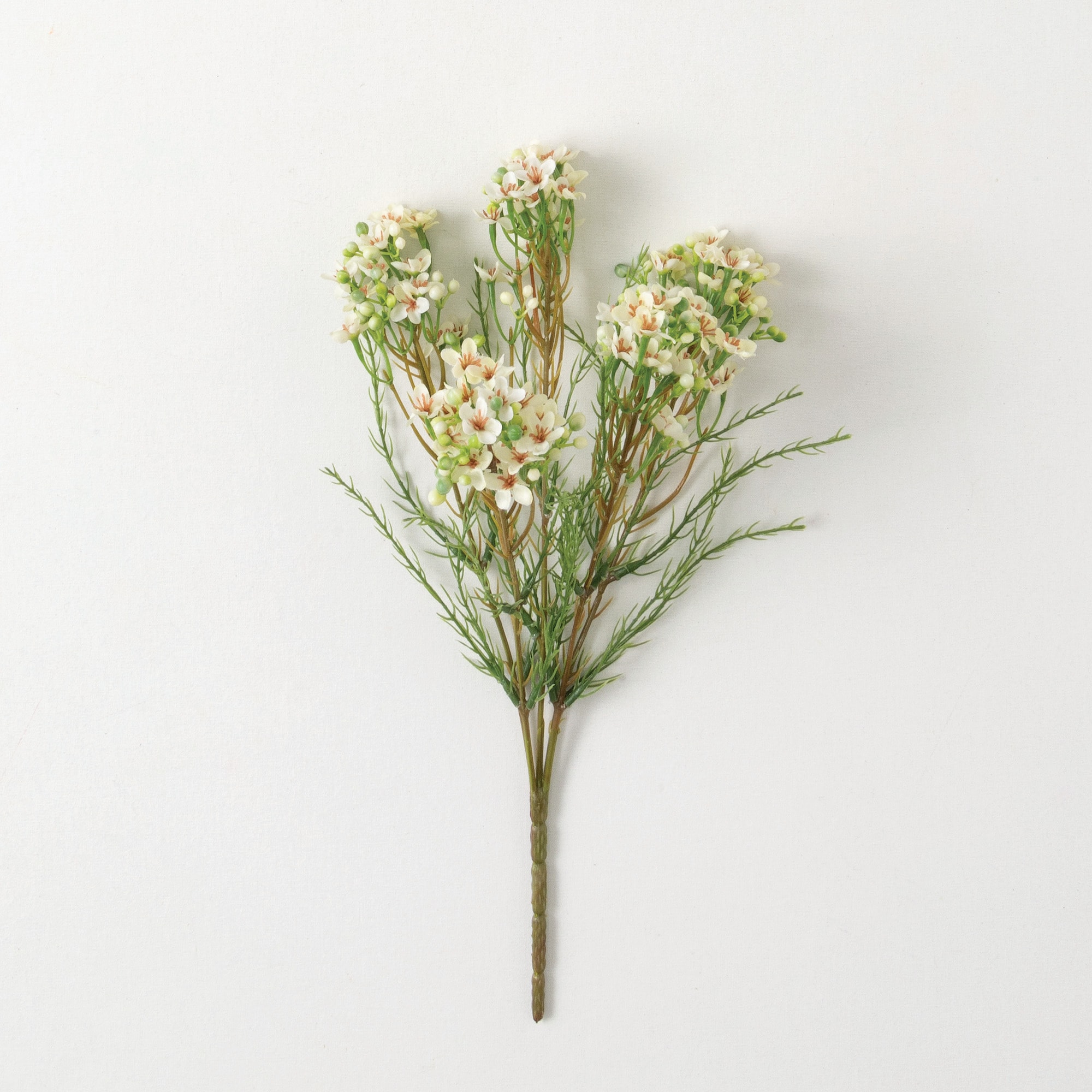 Sullivans 28261BH CR GR 15-in Cream Indoor Desktop Mixed greenery Artificial branch/stem