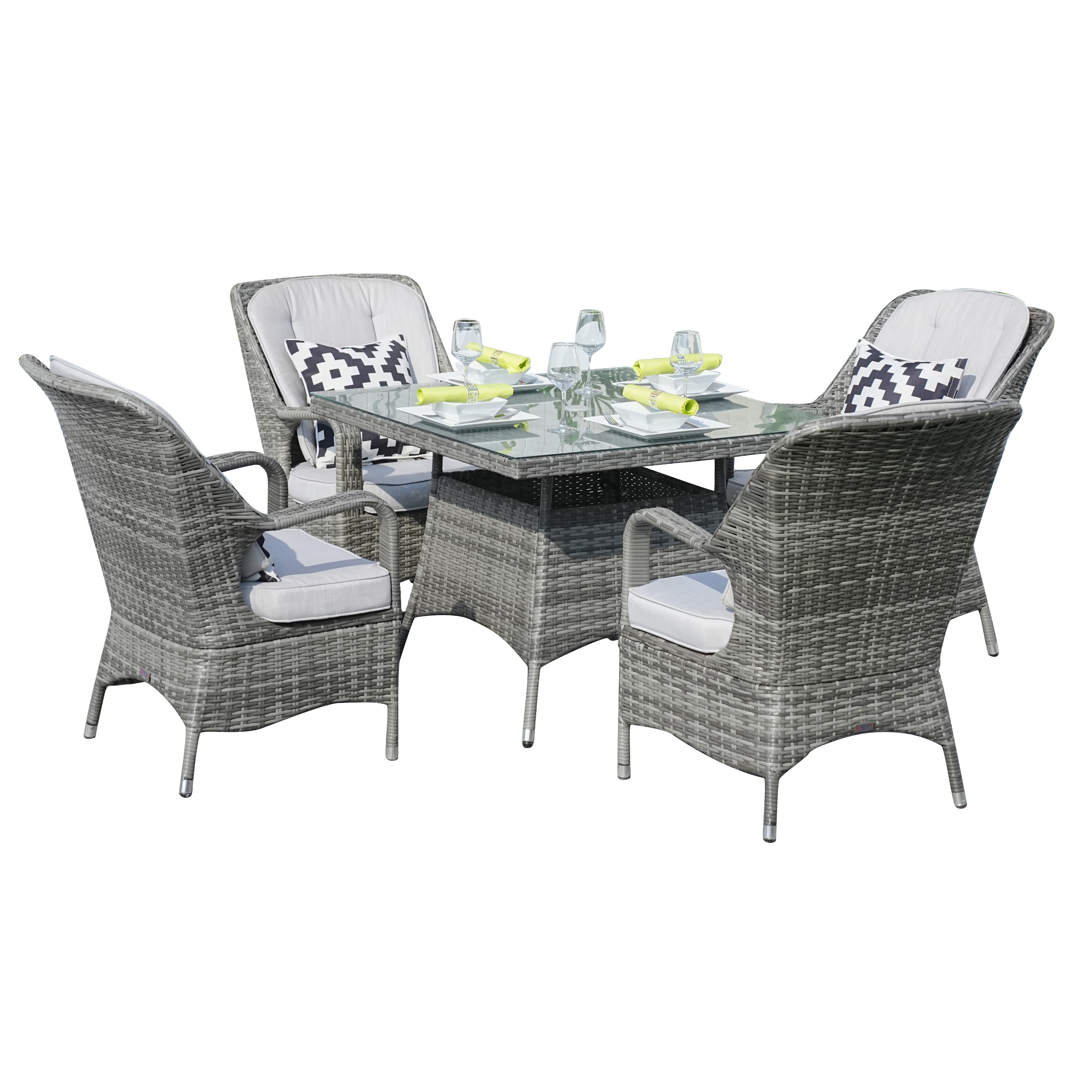 Moda Furnishings MPAD-1710-GR Patio-Dining-Sets - View #2
