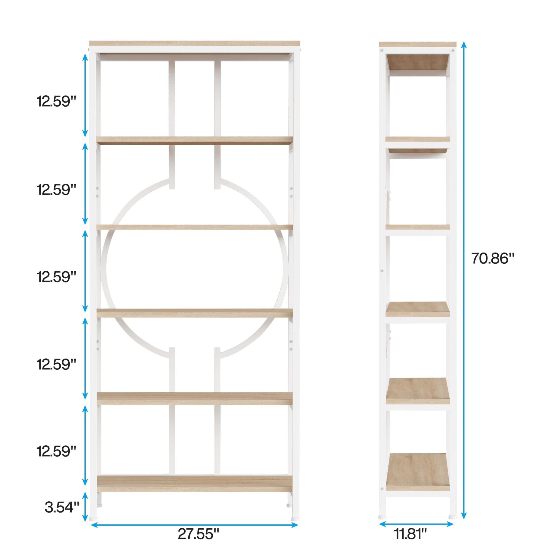 Tribesigns HOGA-JW0639 bookcases - View #9