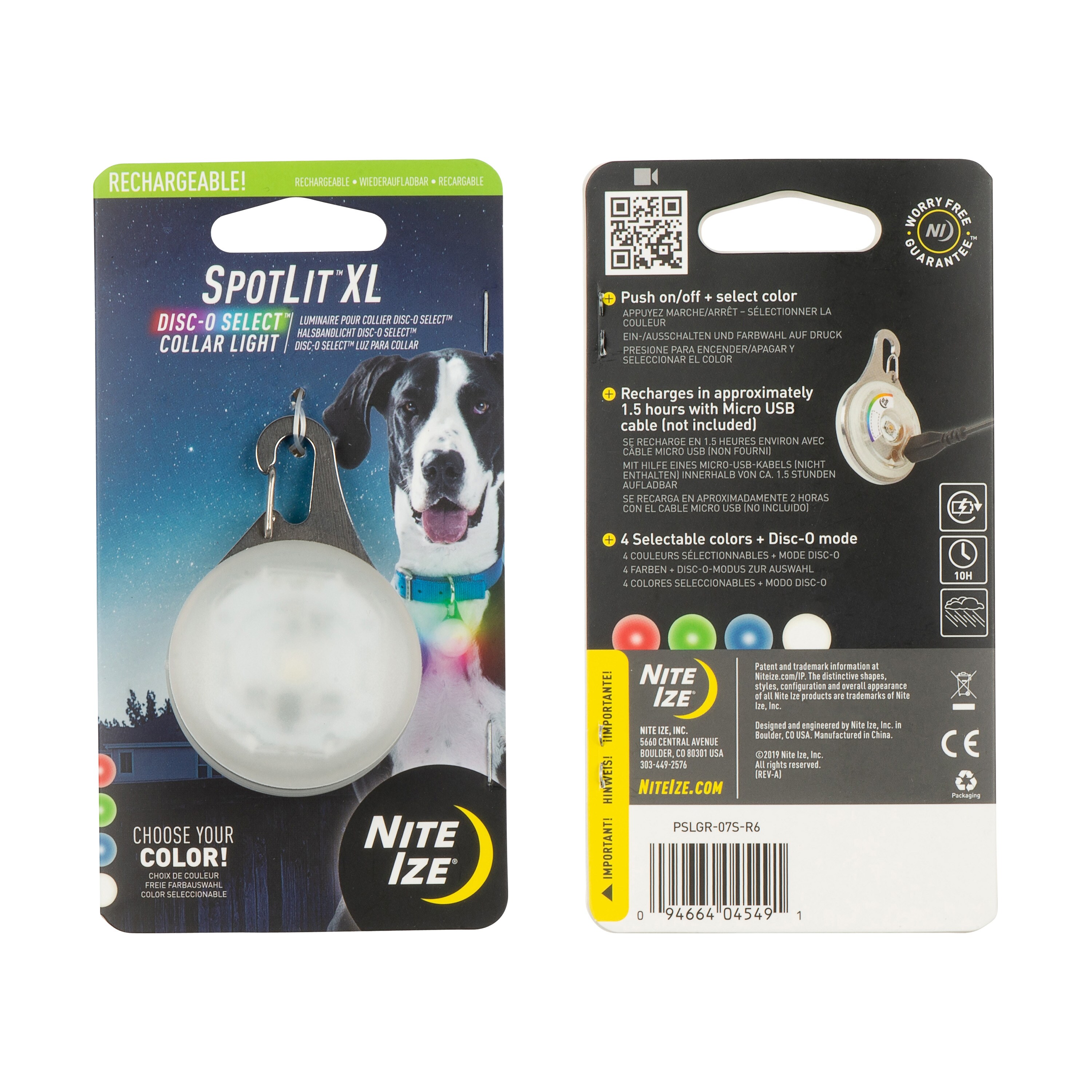 Nite Ize PSLGR-07S-R6 Dog-Clothing-Acc - View #4