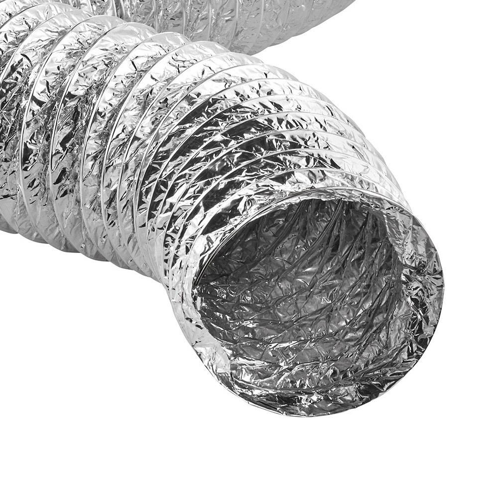 Lambro 4-in x 240-in Foil Flexible Duct L620UL at Lowes.com