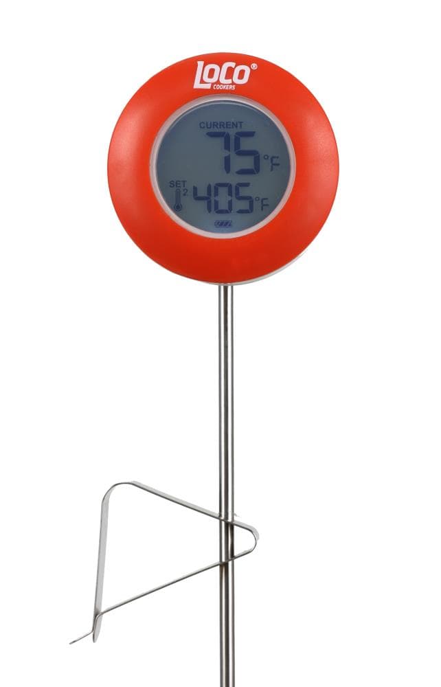 LoCo COOKERS Stainless Steel Thermometer for Turkey Fryer in the