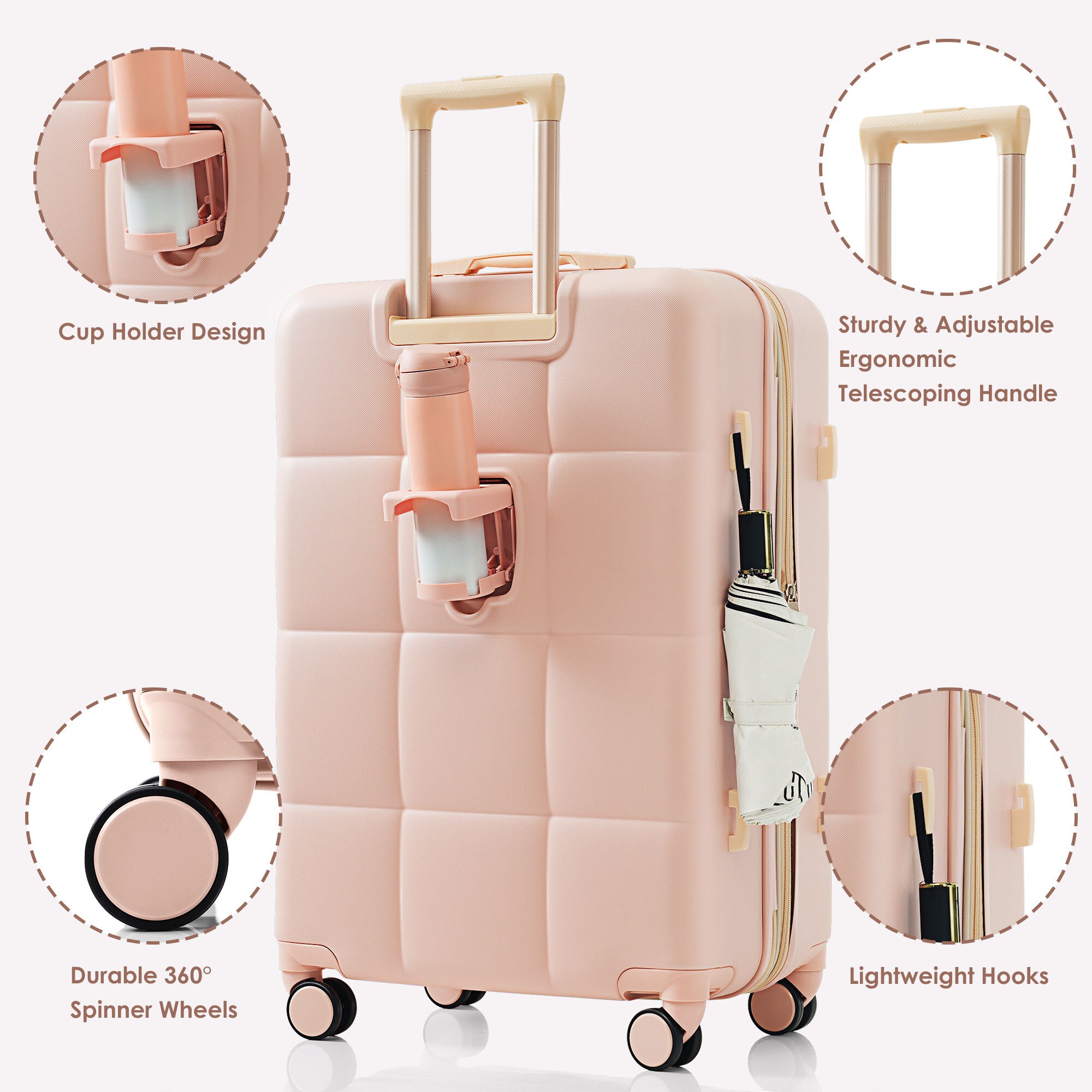 SINOFURN SYD9600005PK Luggage-And-Luggage-Sets - View #5