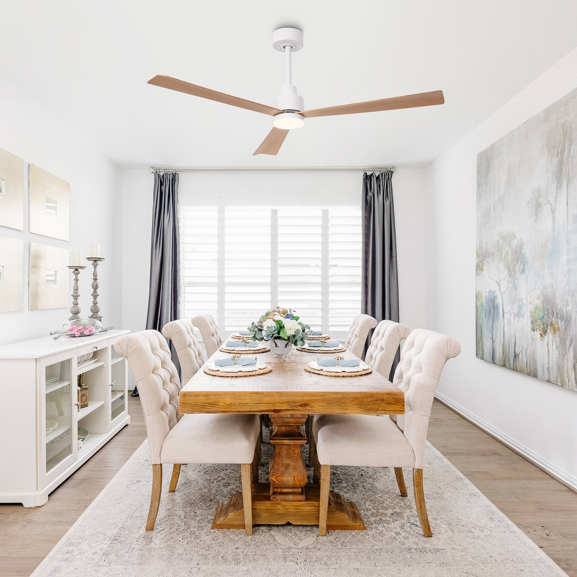 Parrot Uncle F6014WH Ceiling-Fans - View #2