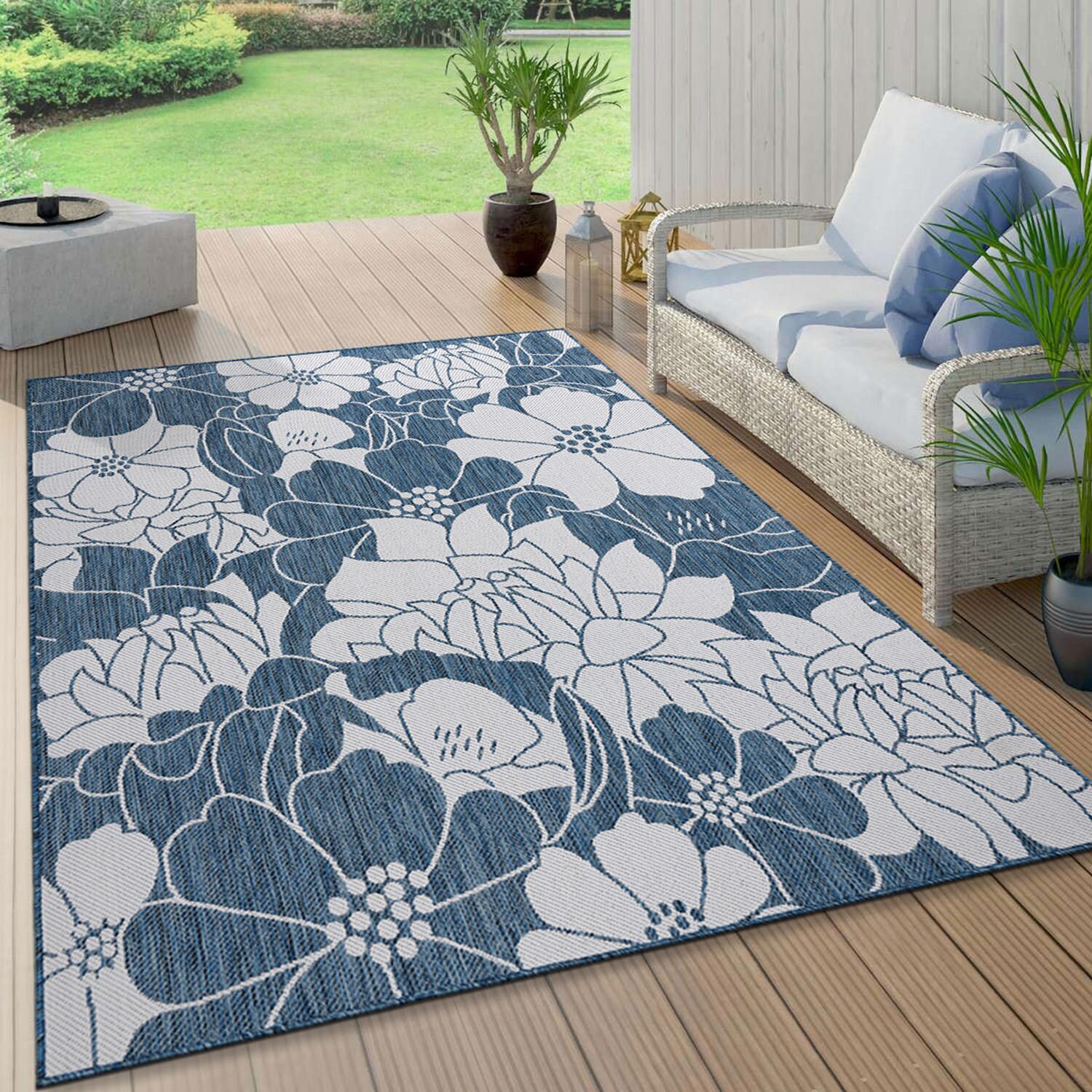 World Rug Gallery 115NAVY5X7 rugs - View #2