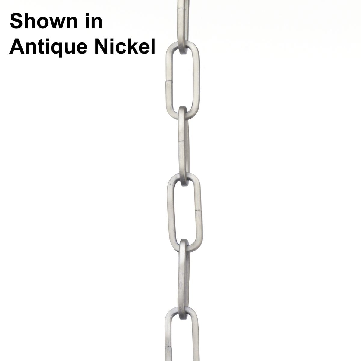 Progress Lighting P8755-134 4-ft Silver Ridge Lighting Chain