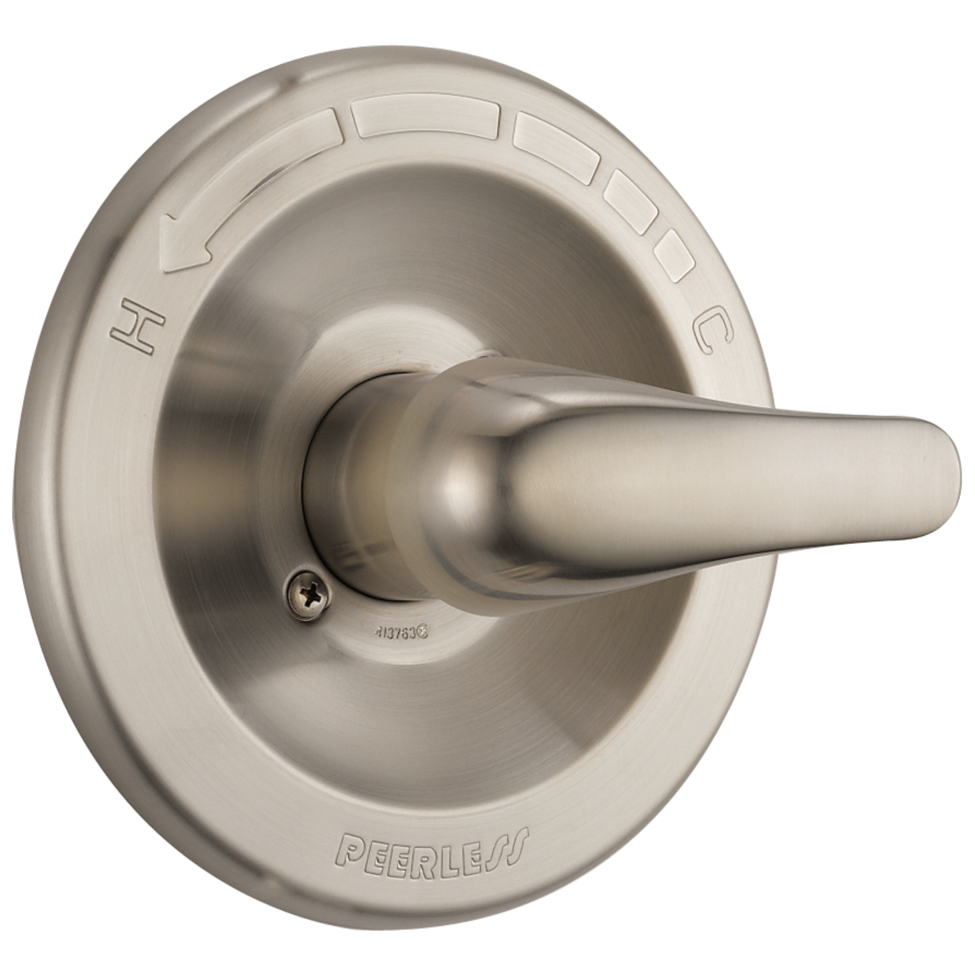 Peerless PTT188730-BN Core Brushed Nickel 4-in Universal Shower Diverter 0.5-in -ID