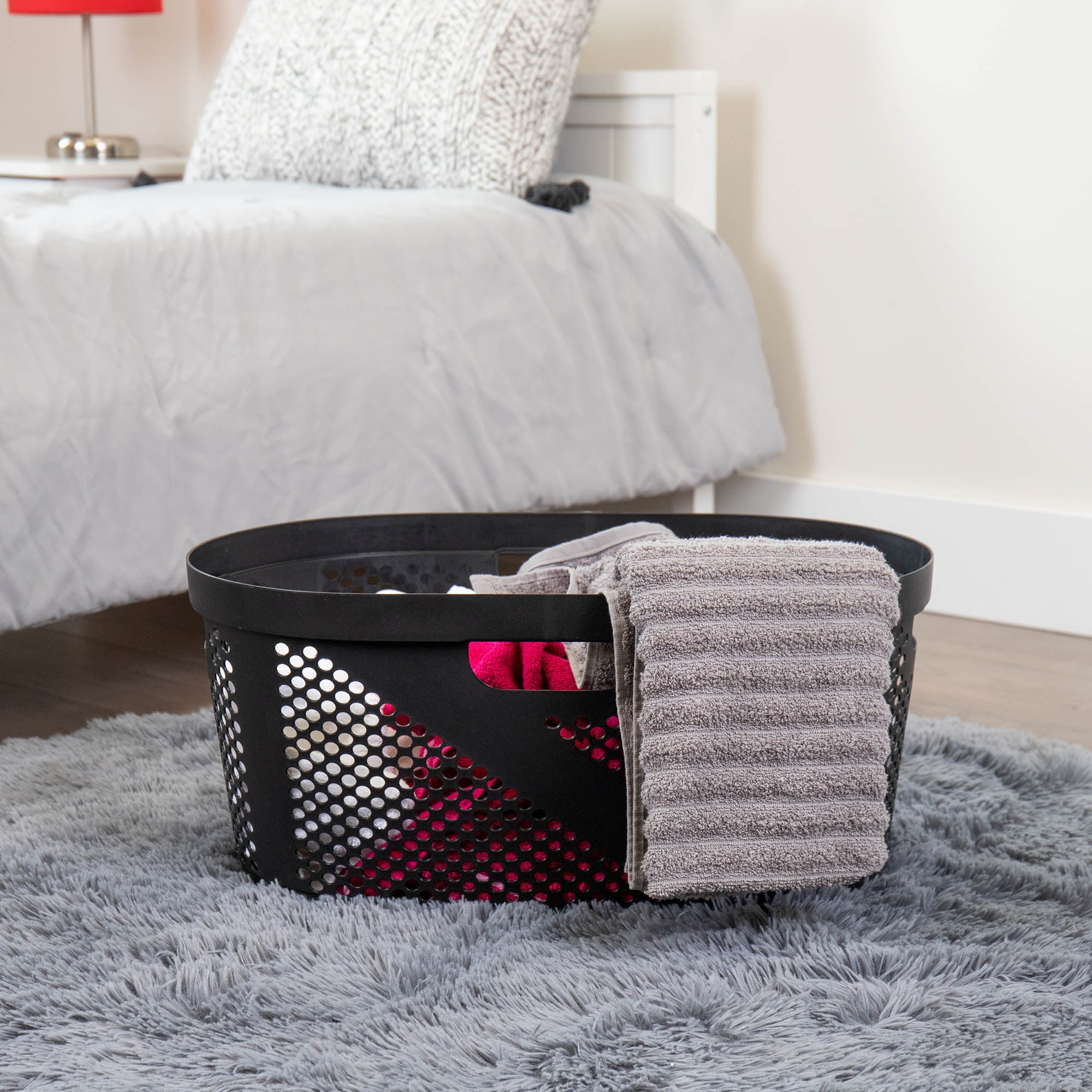 Mind Reader 2HHAMP40-BLK Hamper-Baskets - View #2