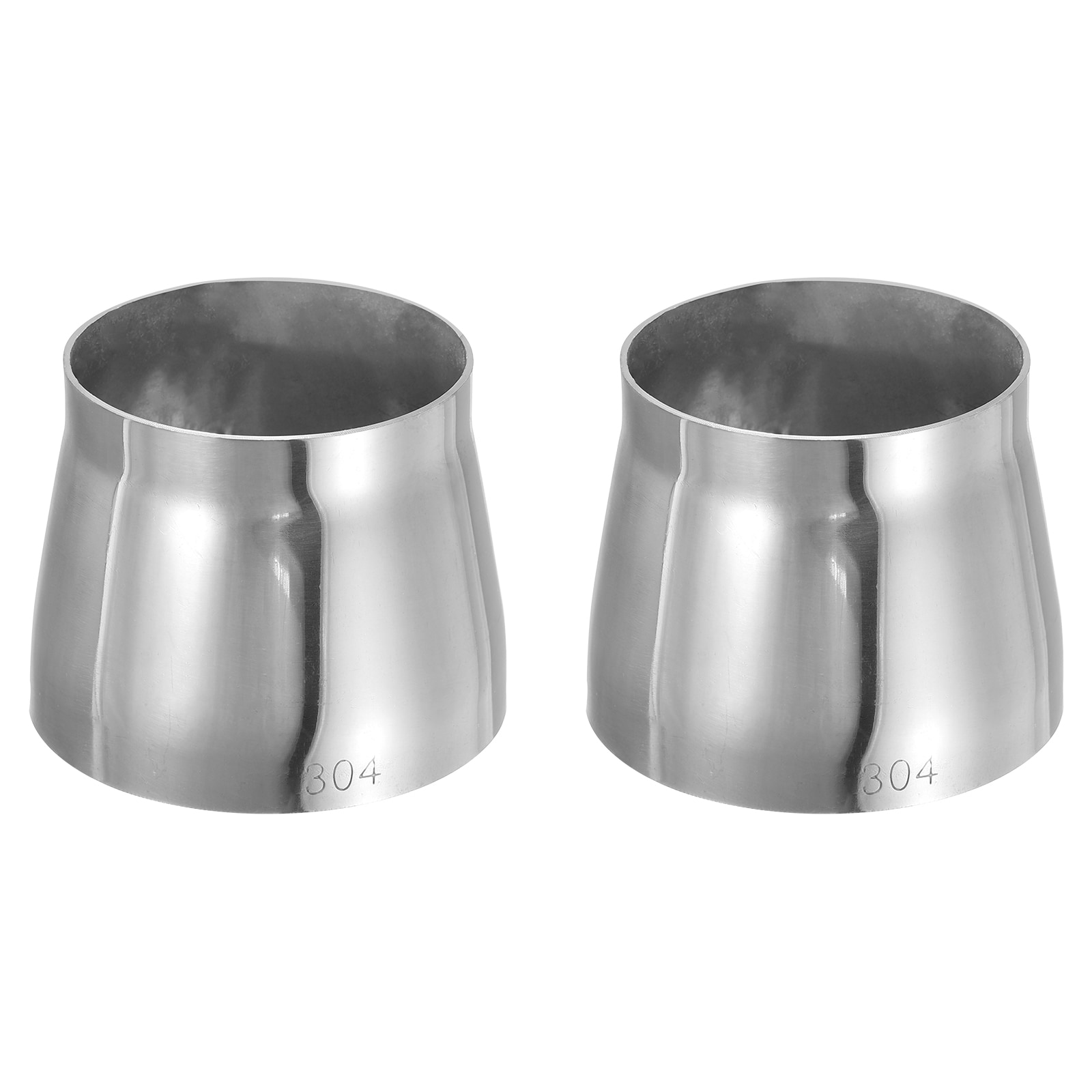 PATIKIL - Concentric Reducer 2pcs 2-1/2 to 3Inch HVAC Concentric Reducer and Increaser Weld Pipe ...