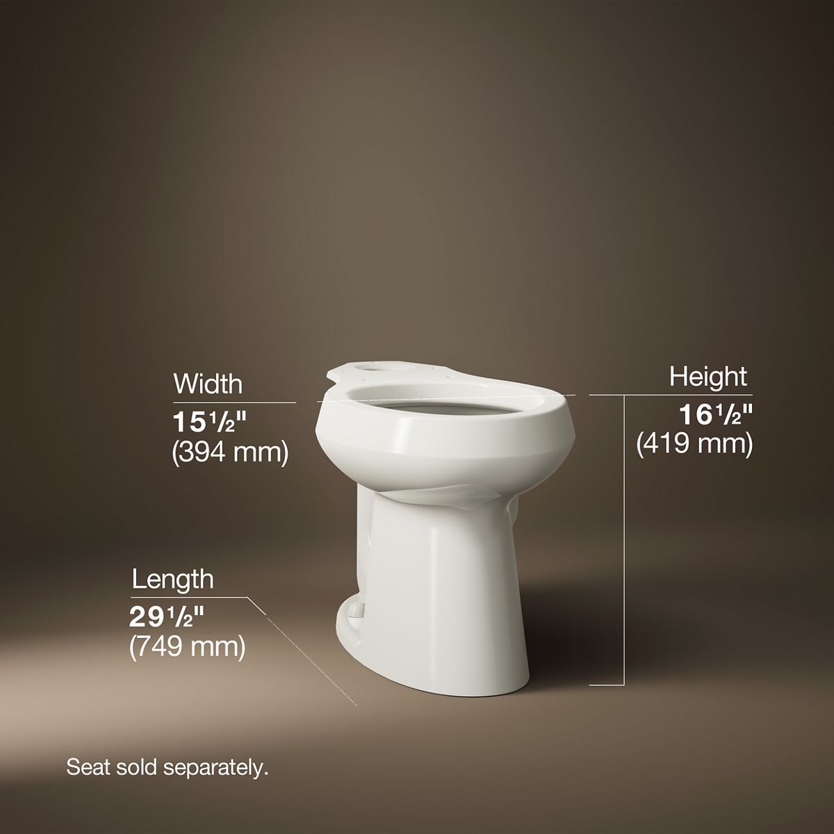 KOHLER 4373-96 Toilet-Bowls - View #3