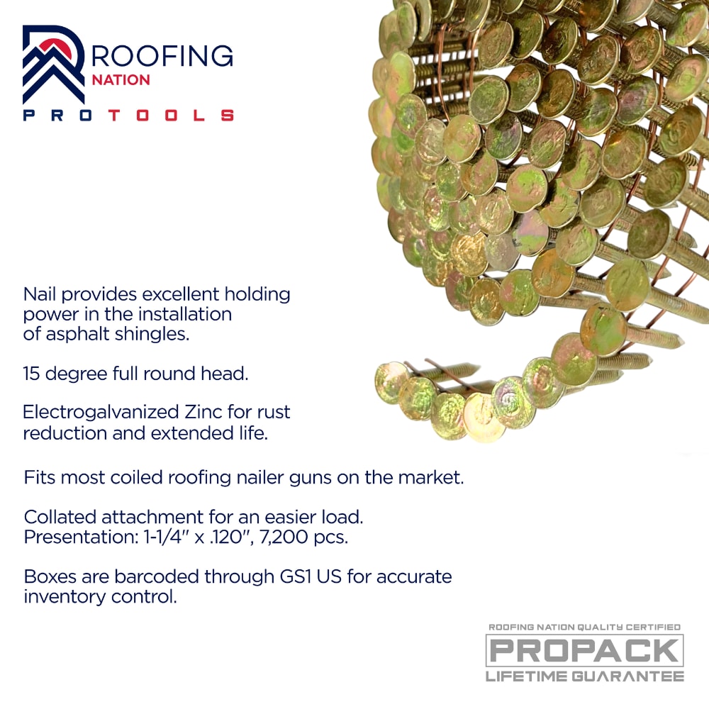 ROOFING NATION EGSSCRN125 Roofing-Nails - View #3
