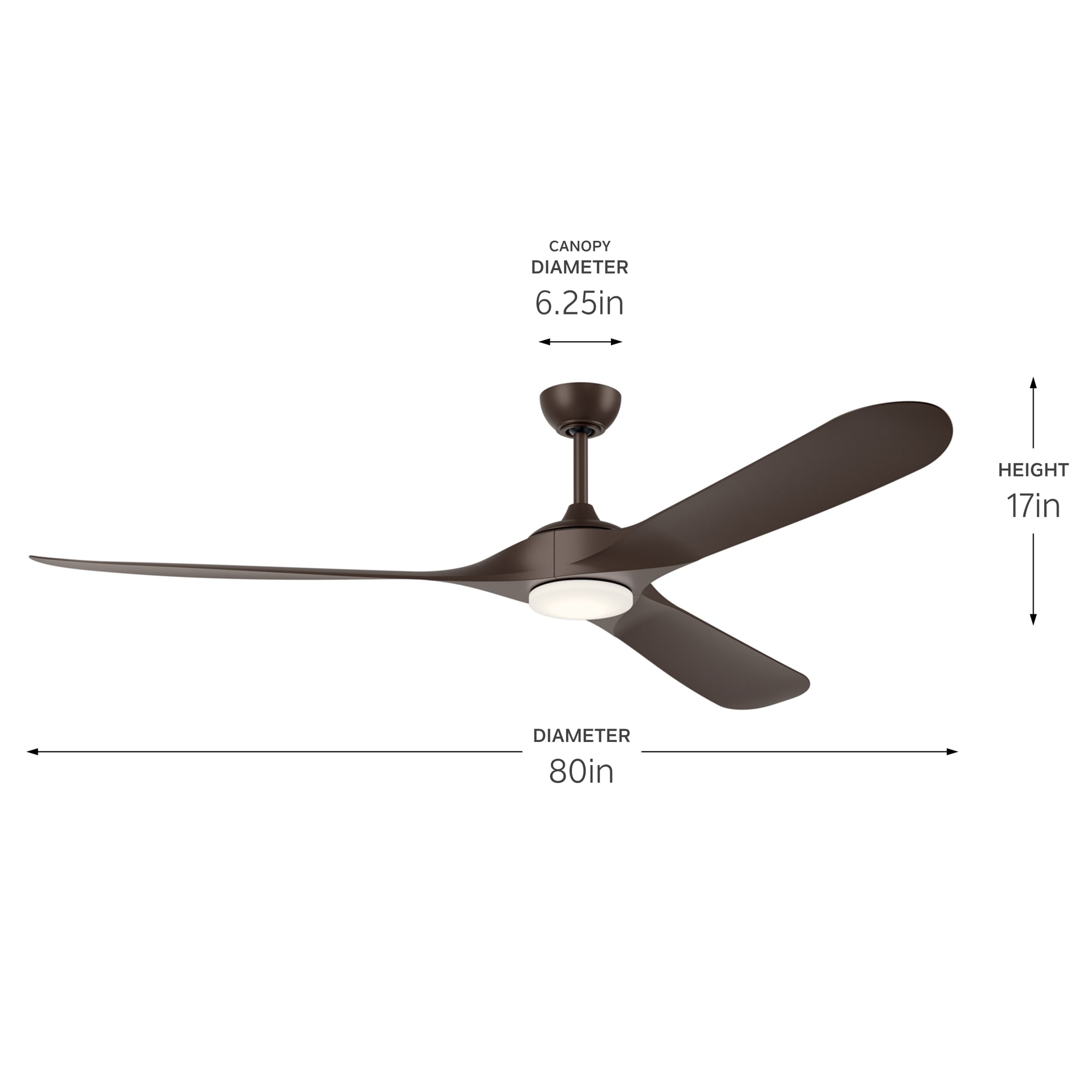 Kichler 310680SNB Ceiling-Fans - View #8