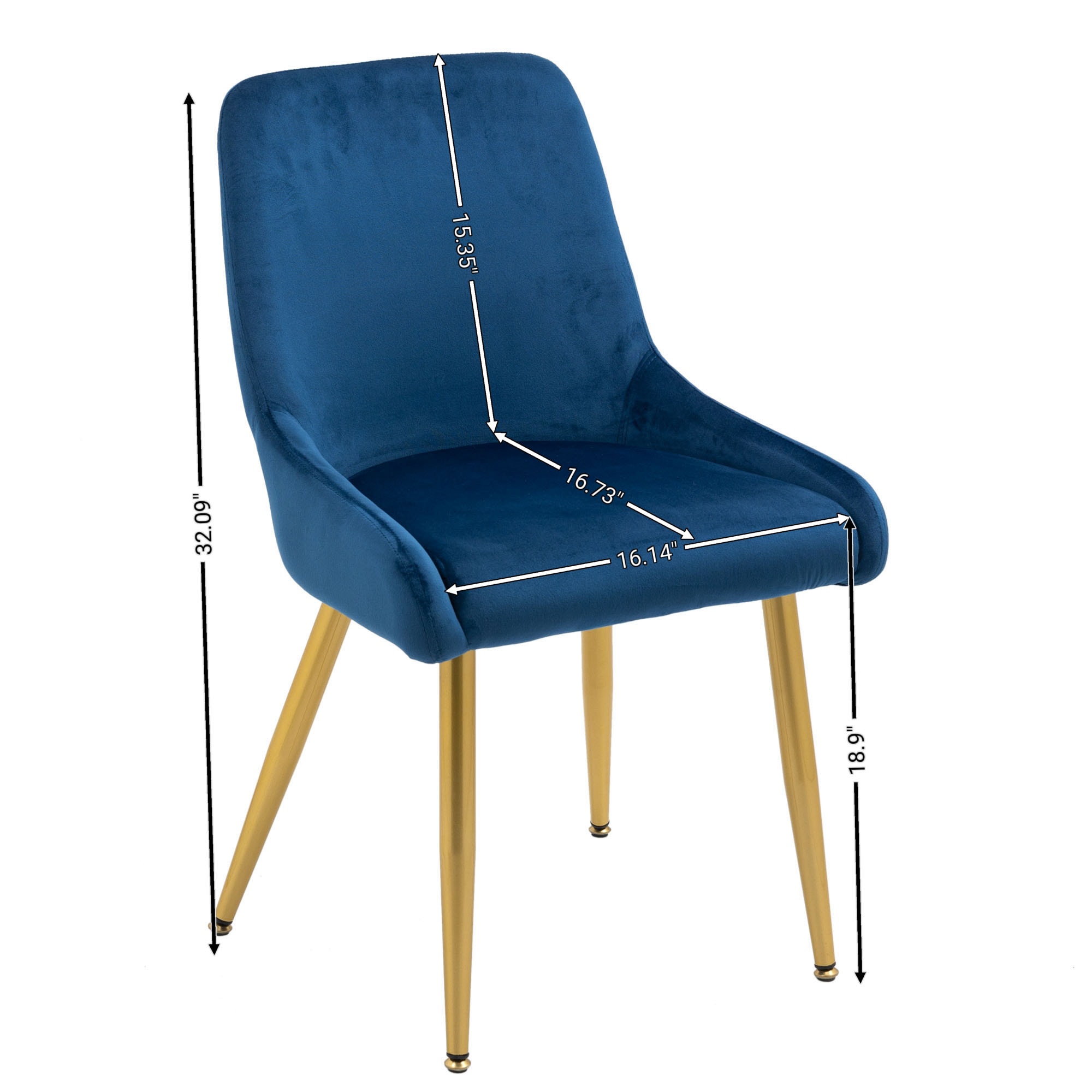 CASAINC YNEZ VELVET YELLOW chairs - View #3