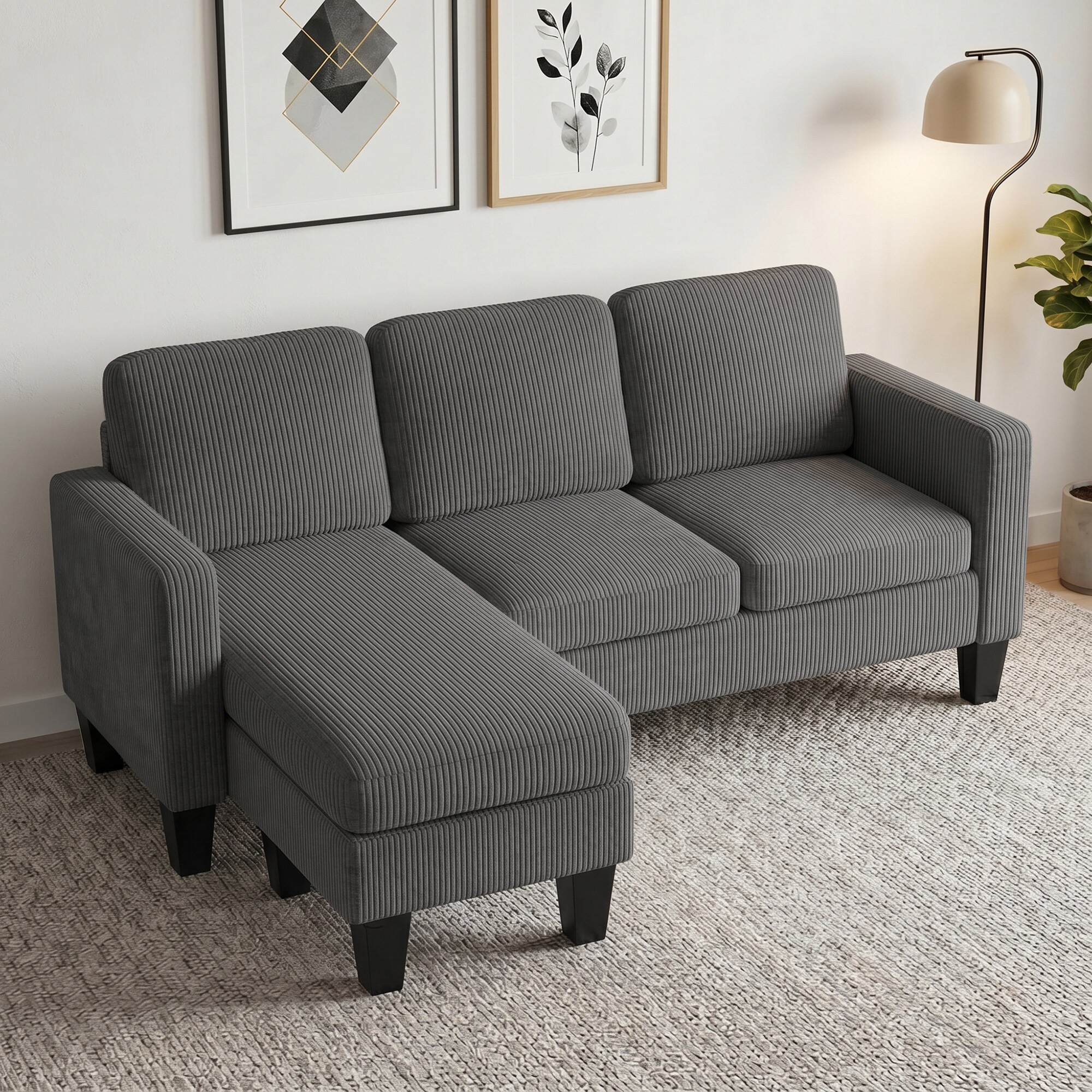 LUXEYARD DS-M-BAC06442 Sofas-Loveseats - View #3