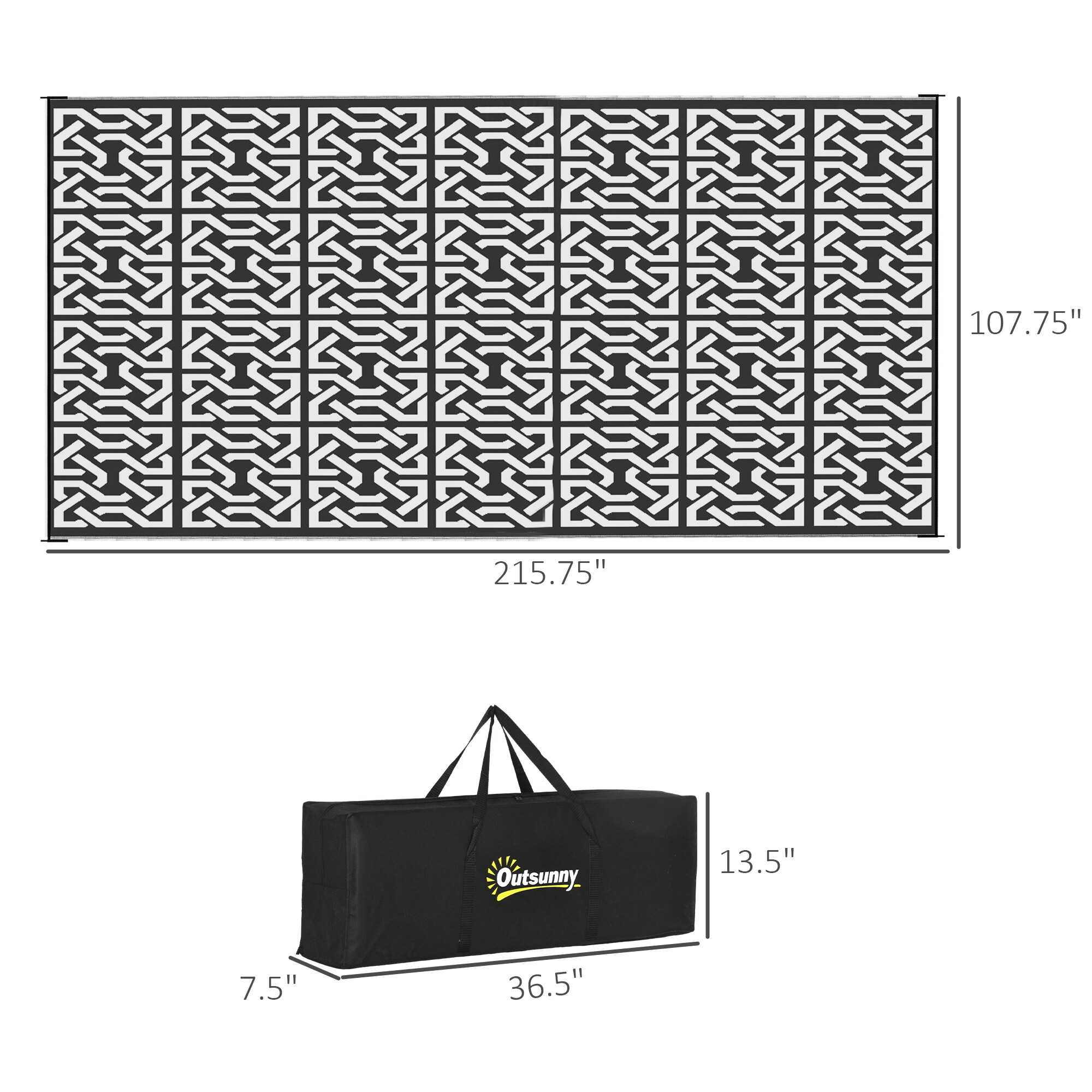 Outsunny 844-805V00MX rugs - View #3