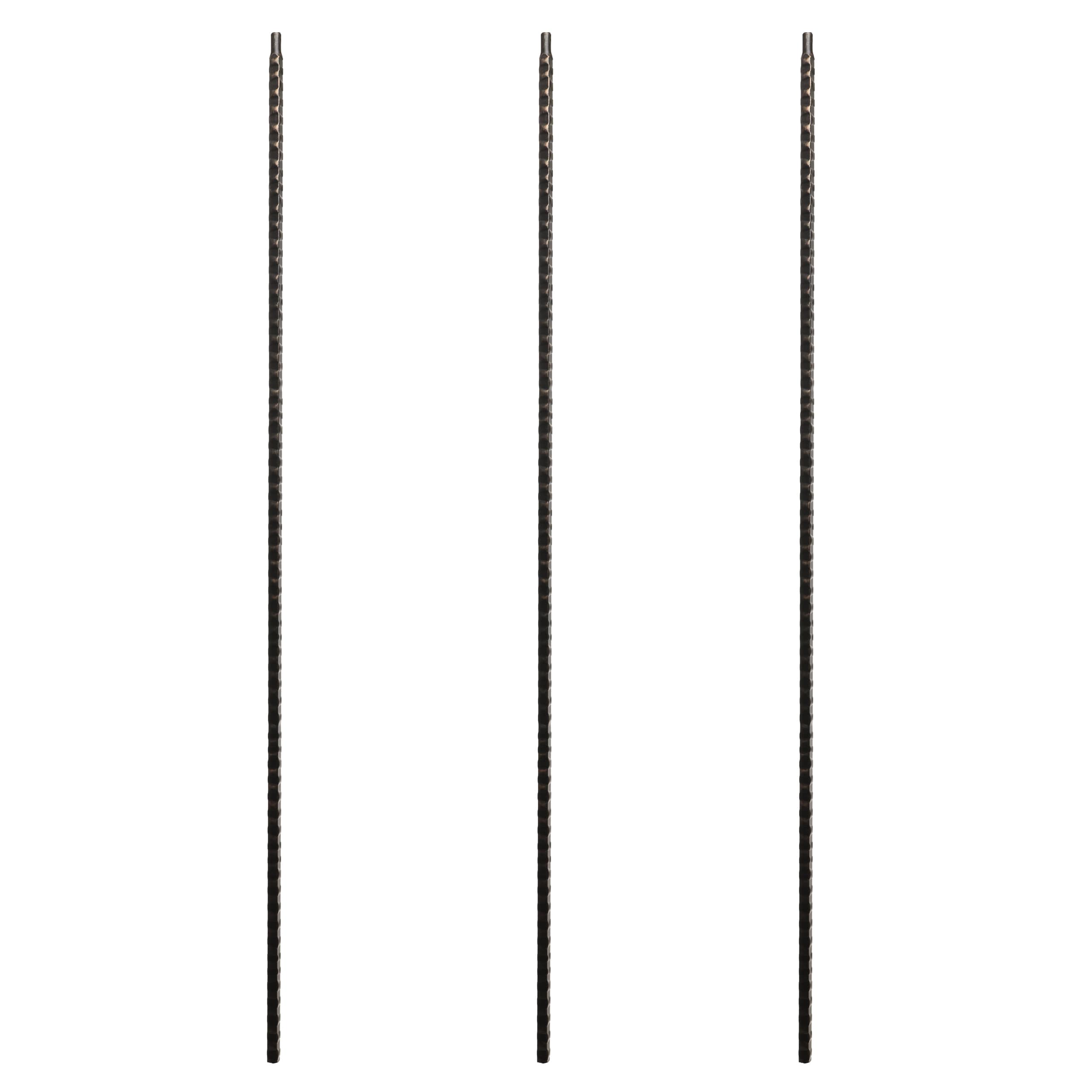 RELIABILT WGT40RB 43-in x 0.5-in Rubbed Bronze Wrought Iron Stair Baluster (3-Pack)