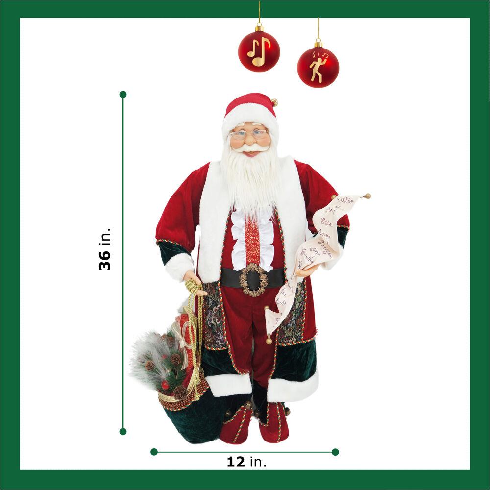 Fraser Hill Farm FASC036M-13RED Table-Christmas-Decorations - View #3