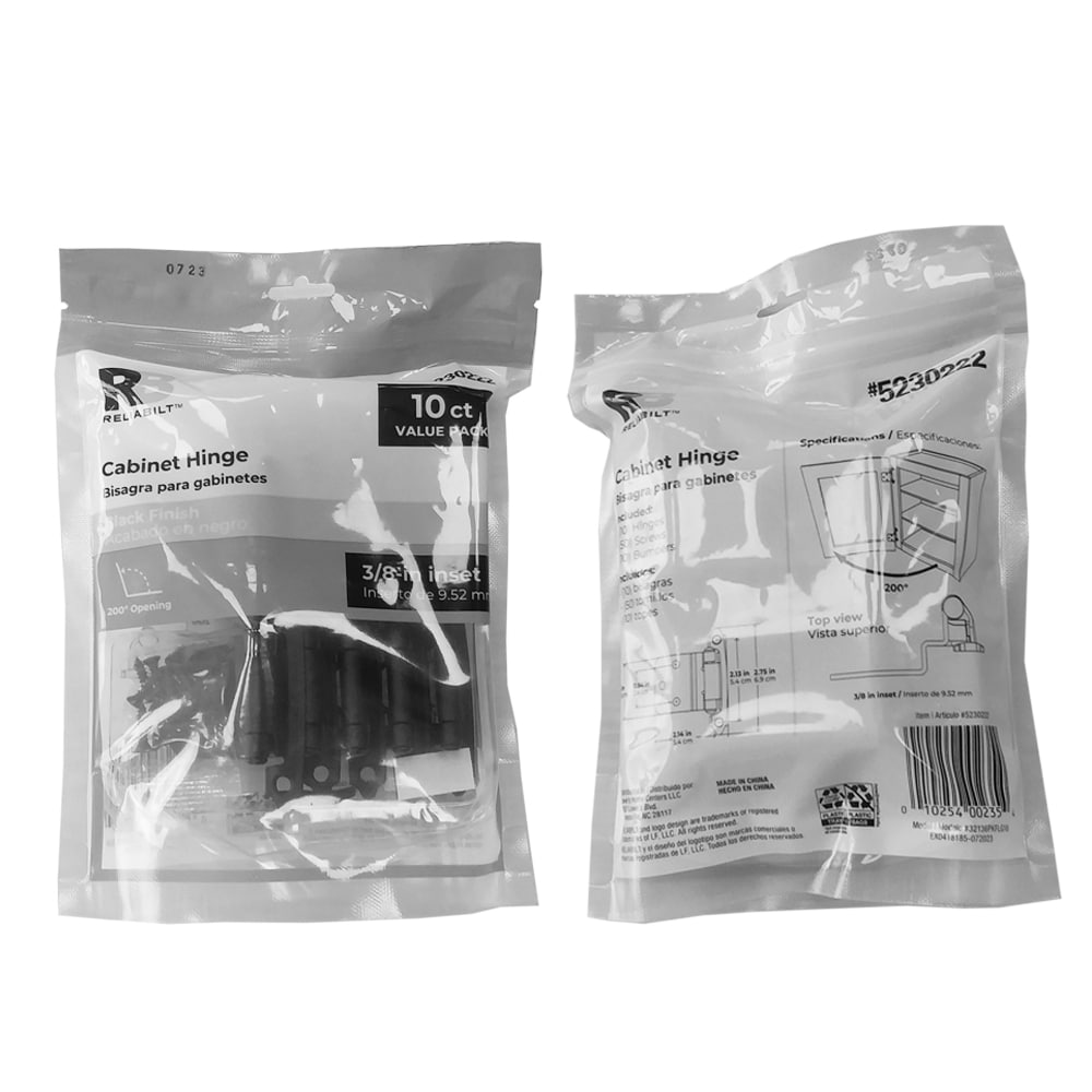 RELIABILT 32136PKFLG10 Cabinet-Hinges - View #11