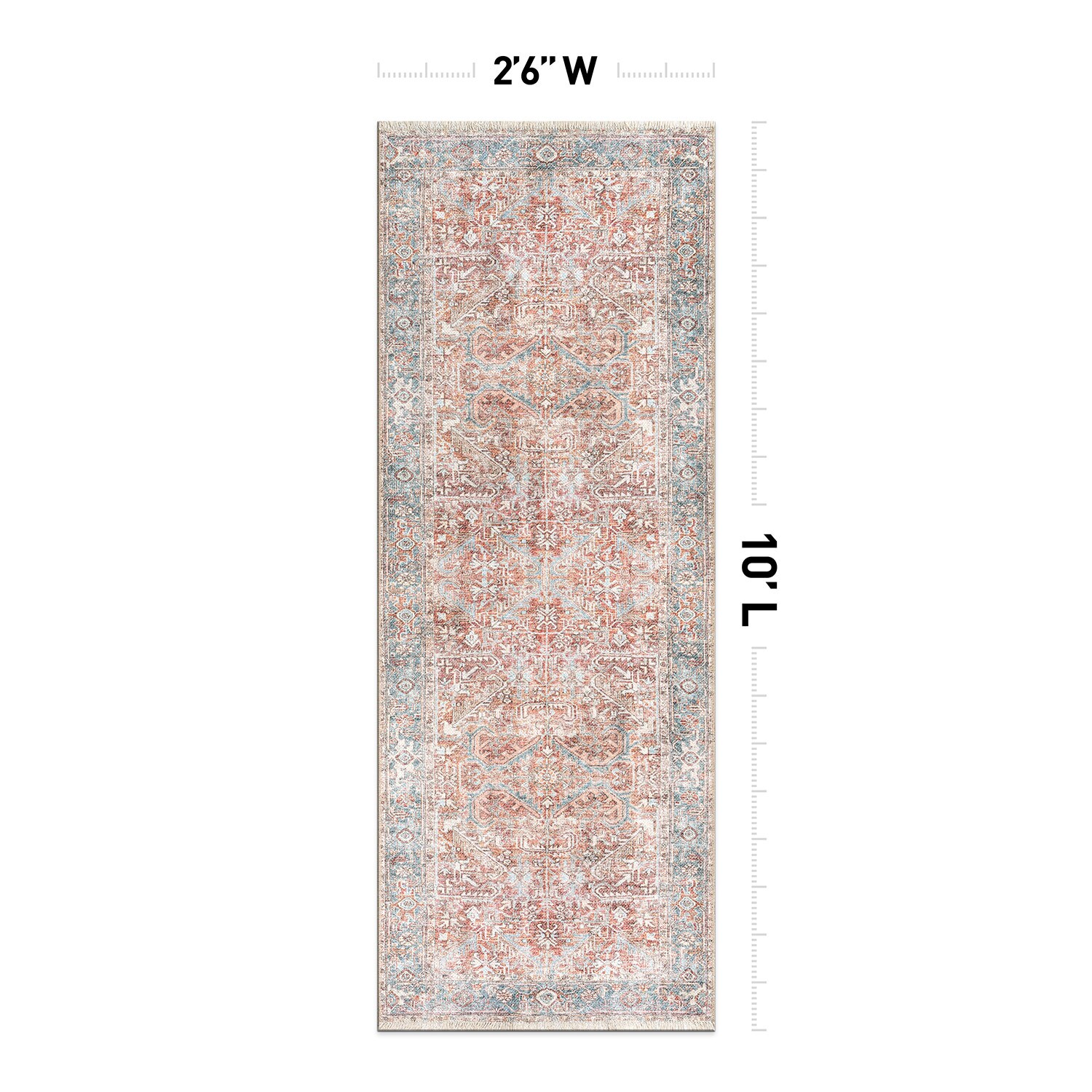 World Rug Gallery 6034 RED2X10 rugs - View #6