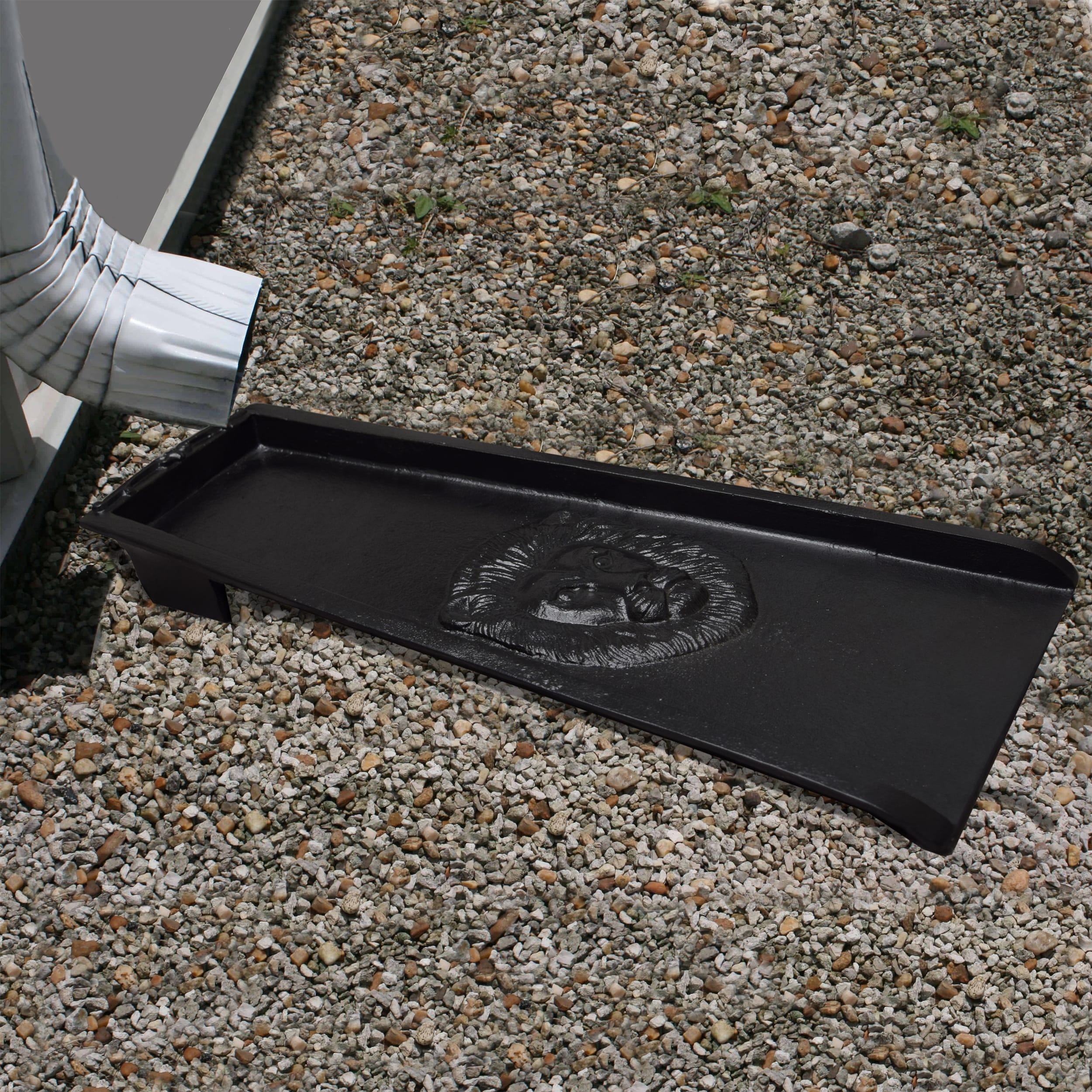 Oakland Living LION-SB-BLACK Downspout-Components - View #2