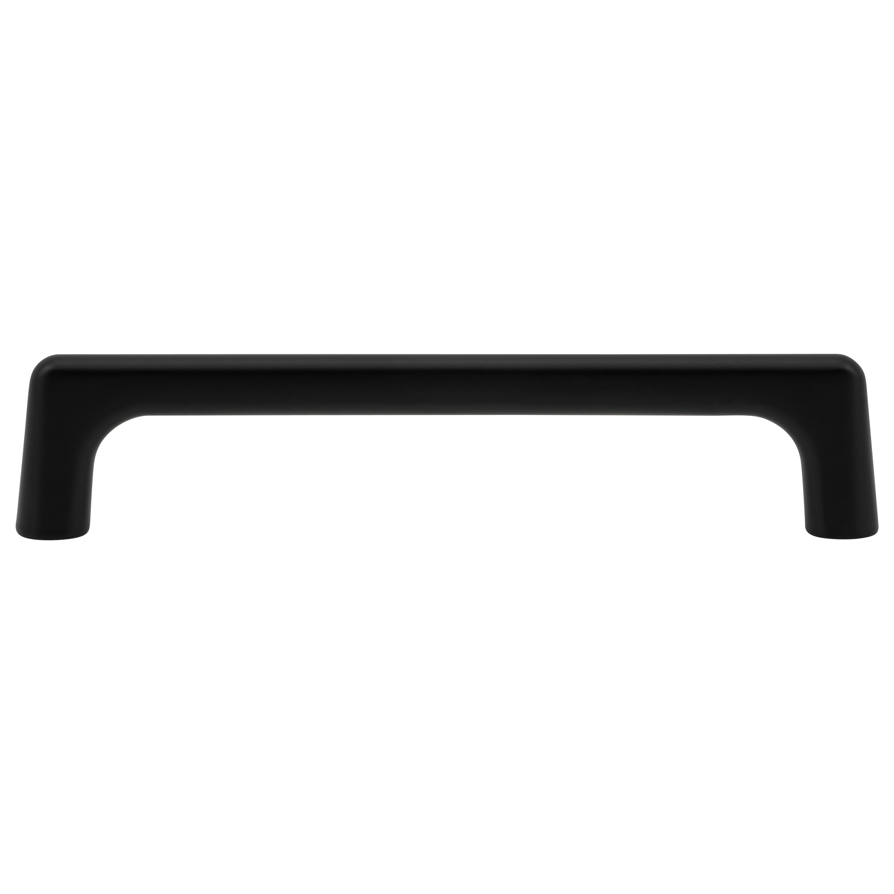 Villa Valentina VV6128MB Series No. 6, 5-1/16-in , 128mm Center to Center Matte Black Rectangular Handle