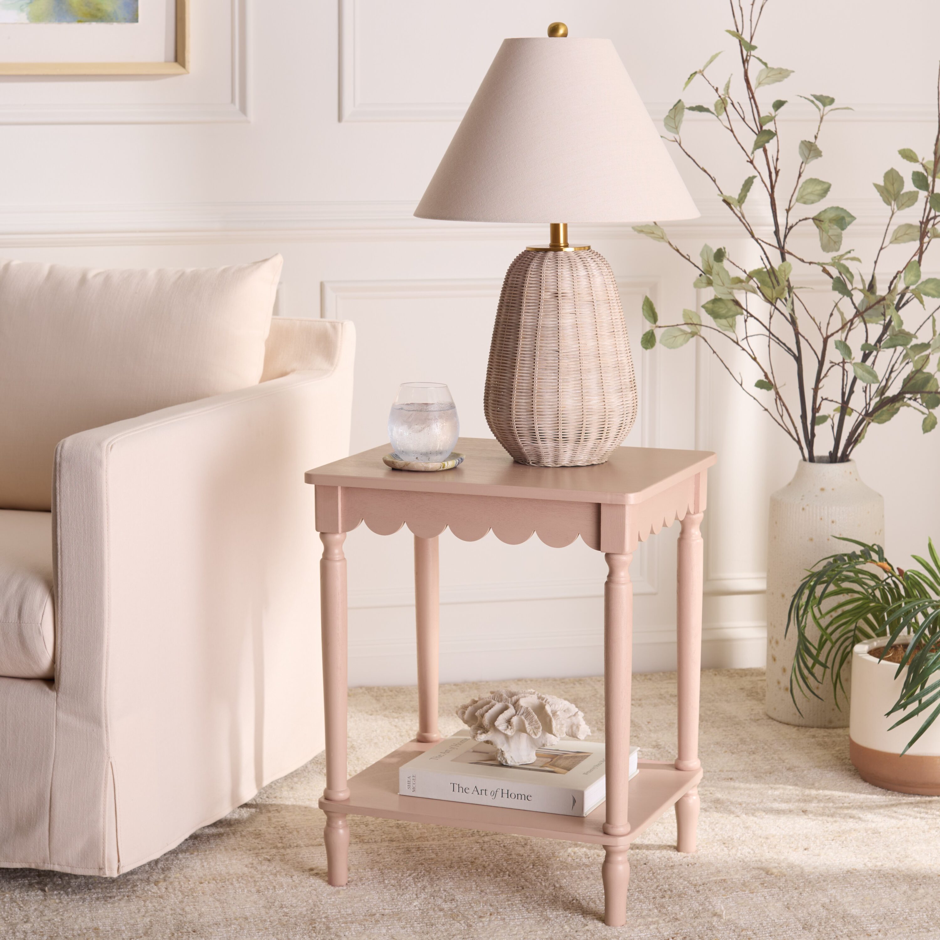 Safavieh  Haven Accent Table/Pink