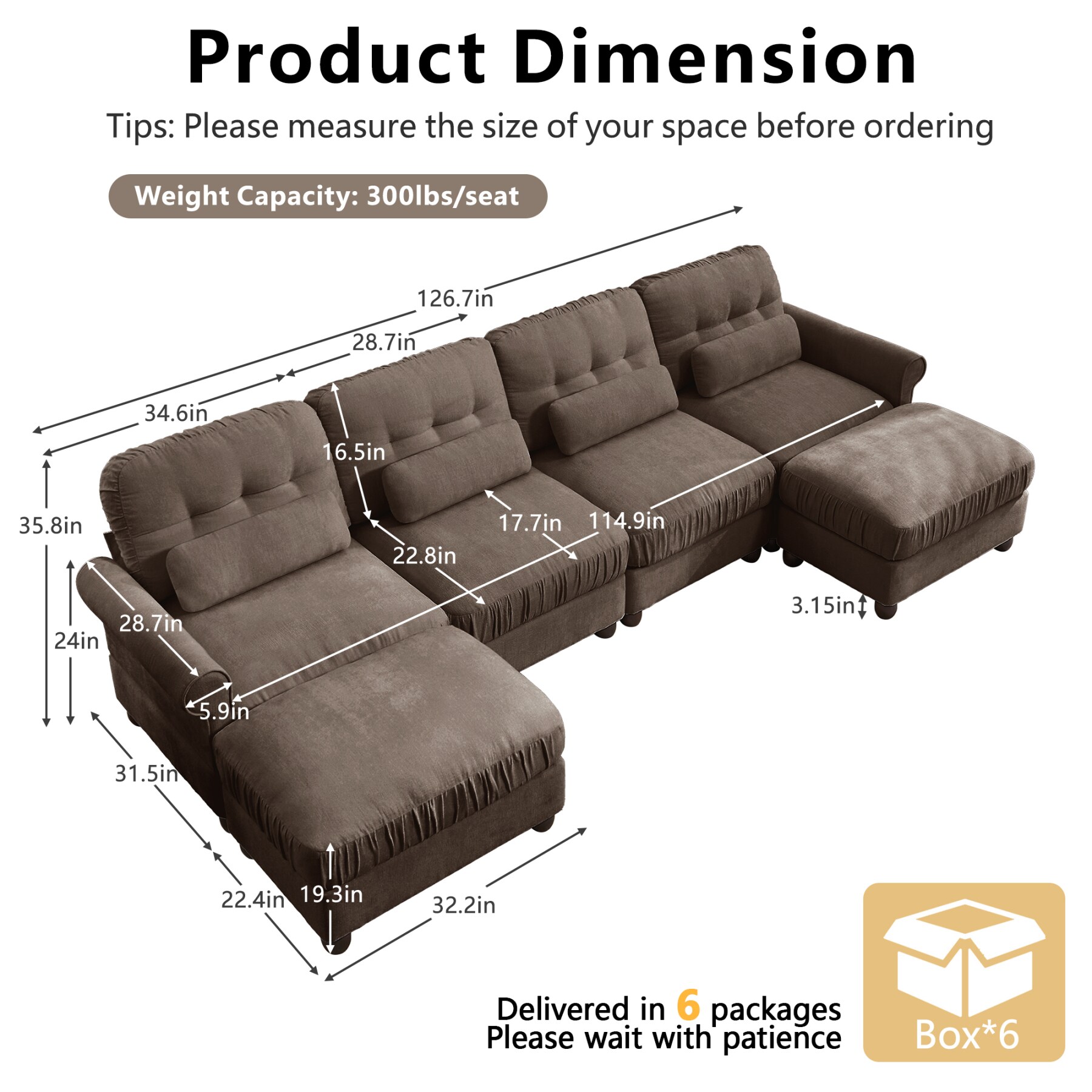 CHITA SOFA584  - View #4