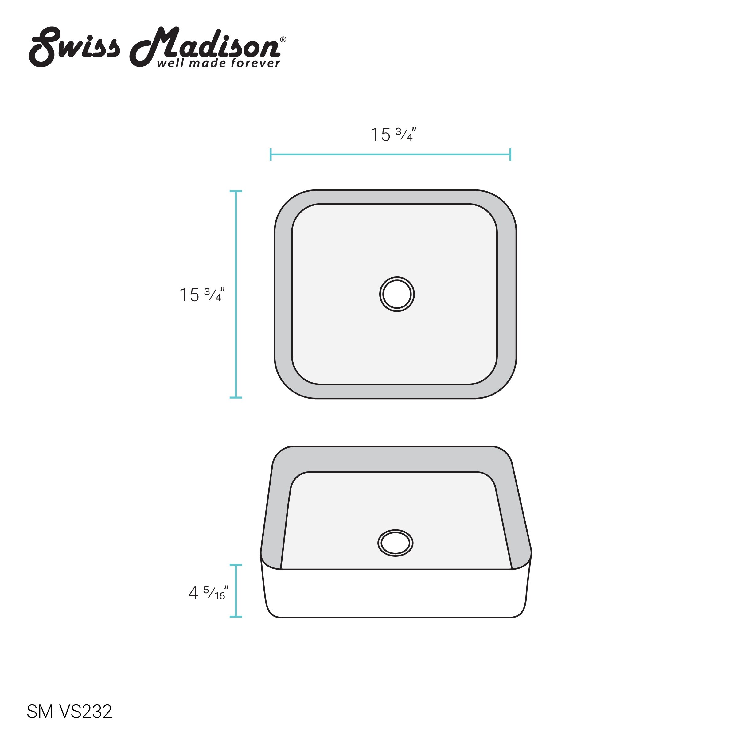 Swiss Madison SM-VS232 Bath-Sink - View #15