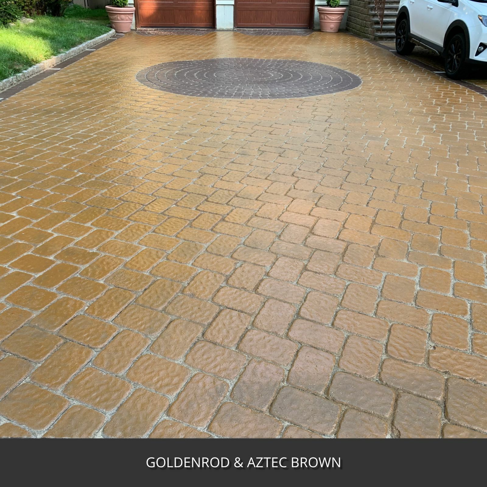 Direct Colors Portico Concrete Paver Stain Goldenrod Solvent-based ...