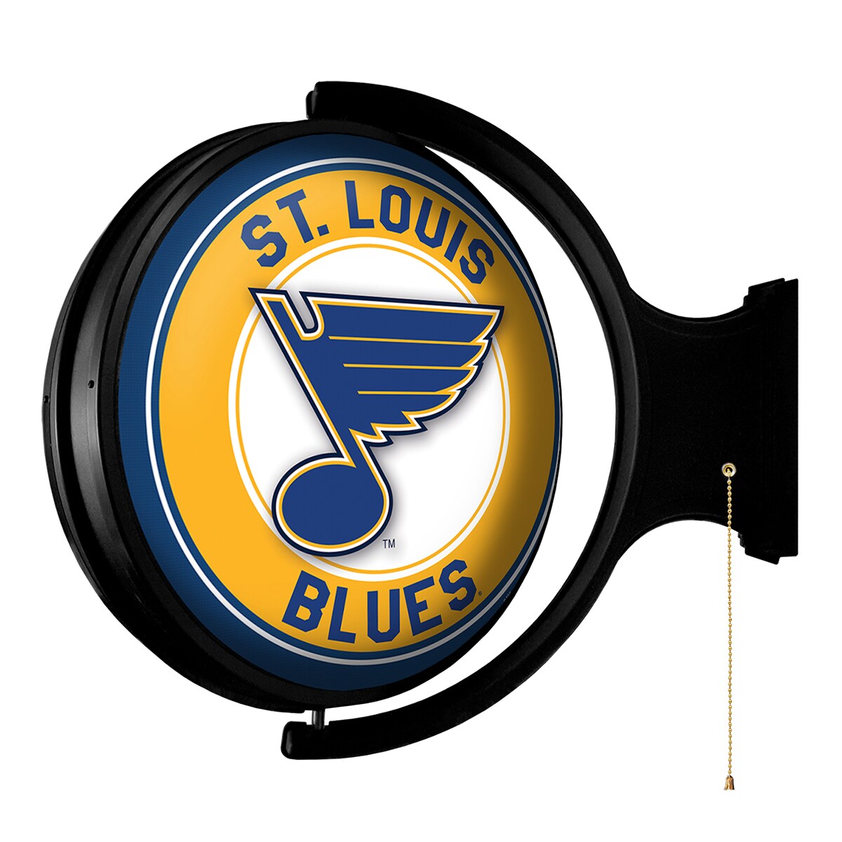 The Fan-Brand St. Louis Blues Rotating Wall Lights 23-in Constant LED Game  Room Lighted Sign in the Lighted Signs department at