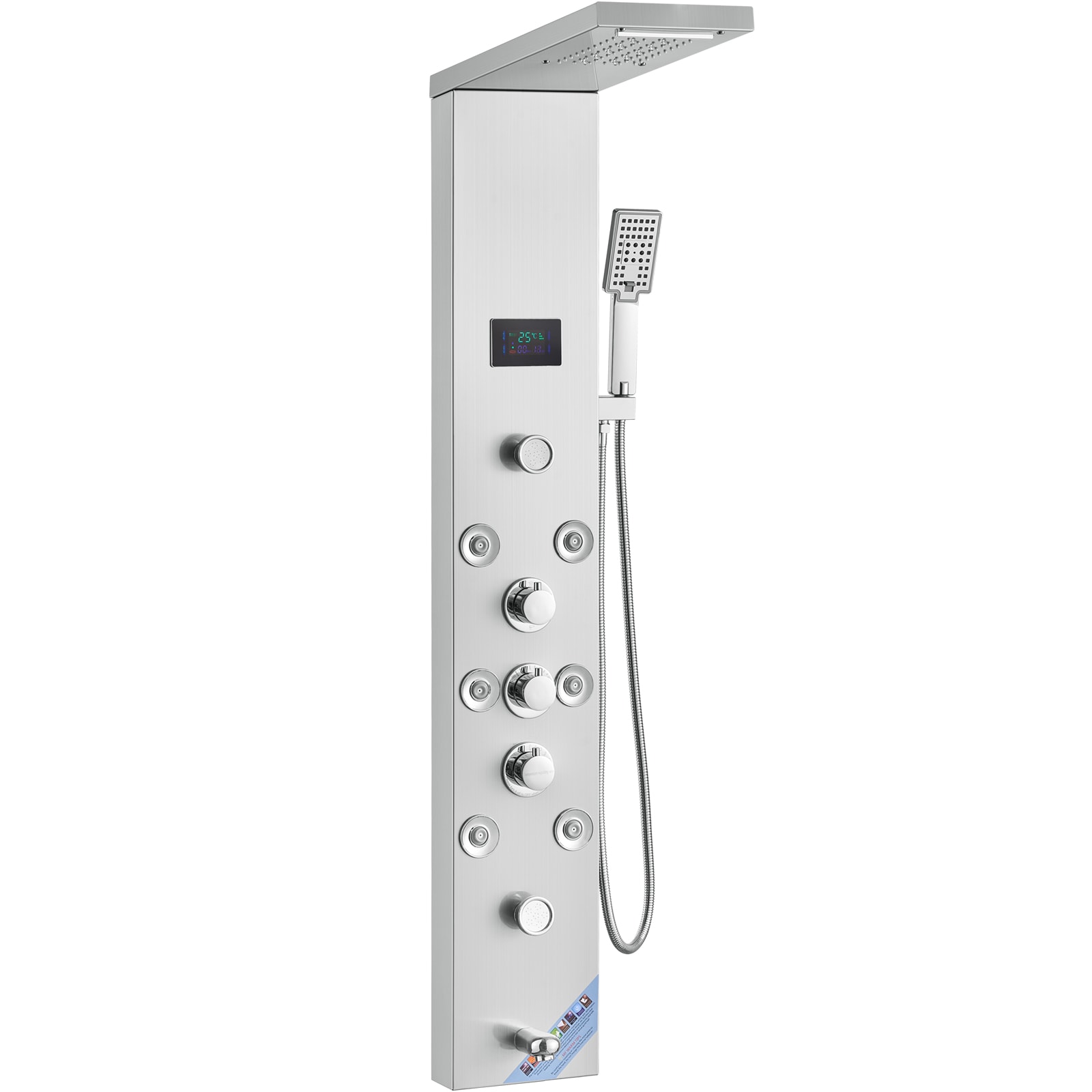 Mecale VOL-6I007G Showerhead-Bar-Panels - View #11