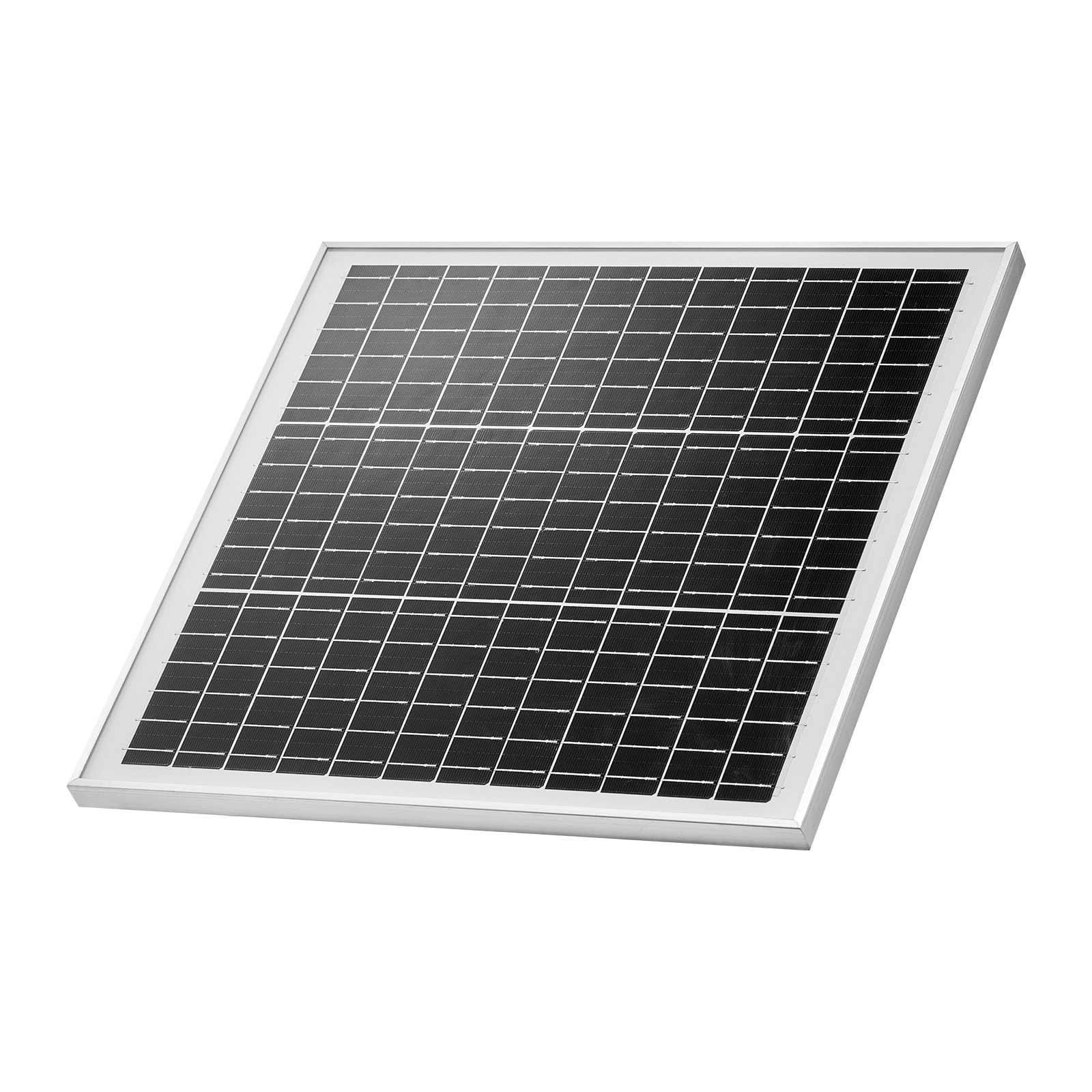 VEVOR 20W 12V Solar Panel Battery Charger Solar Battery Trickle Charger Maintainer with Built-in Controller and 0-60 degrees Adjustable Pole Mount Bracket IP67 for Gate Fence Farm Lawn (Fit 1.5in - 3in Poles) #SCLGXLNZMPPT15408Y3