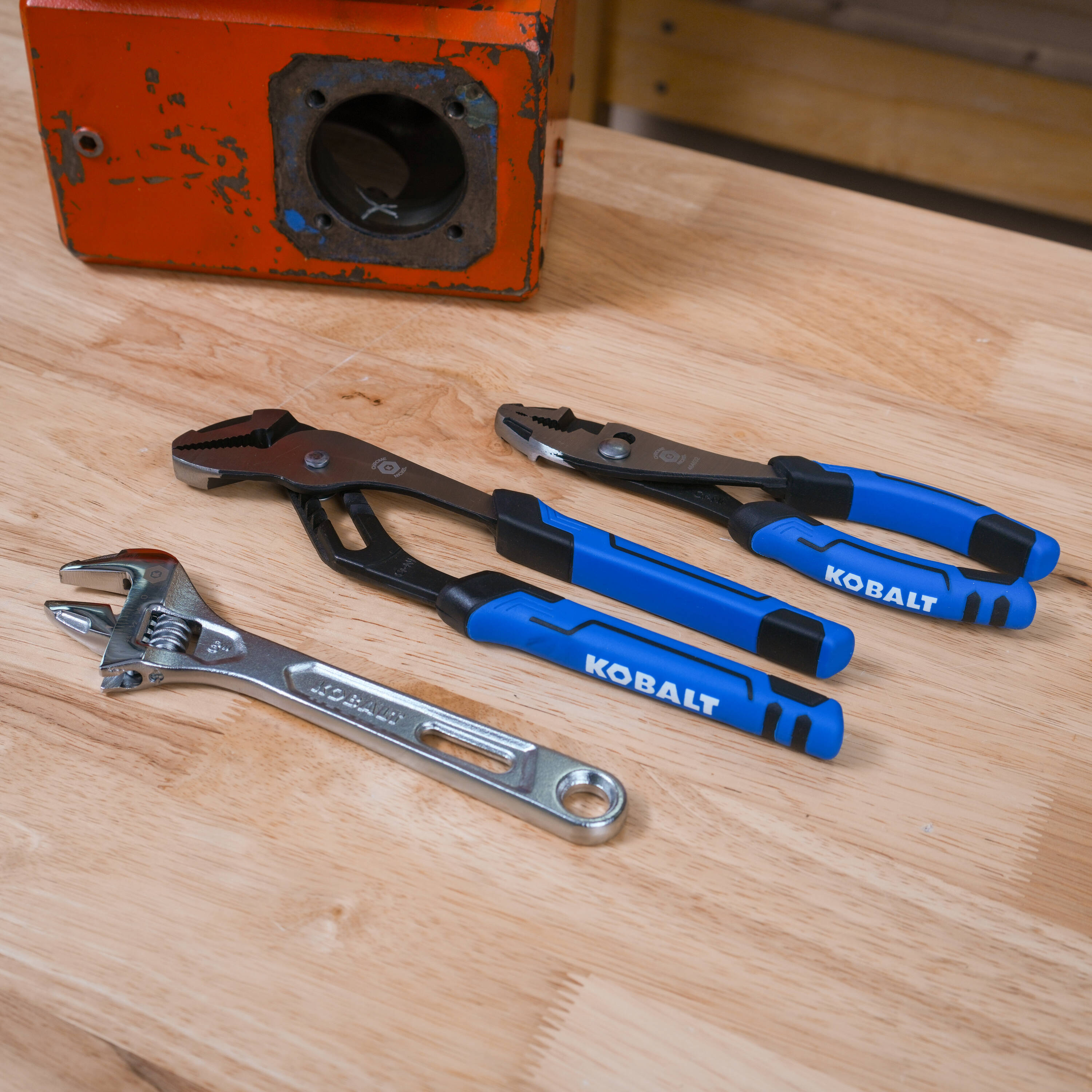 Kobalt Assorted Pliers With Wrenches Included (3-Piece) In The Plier ...