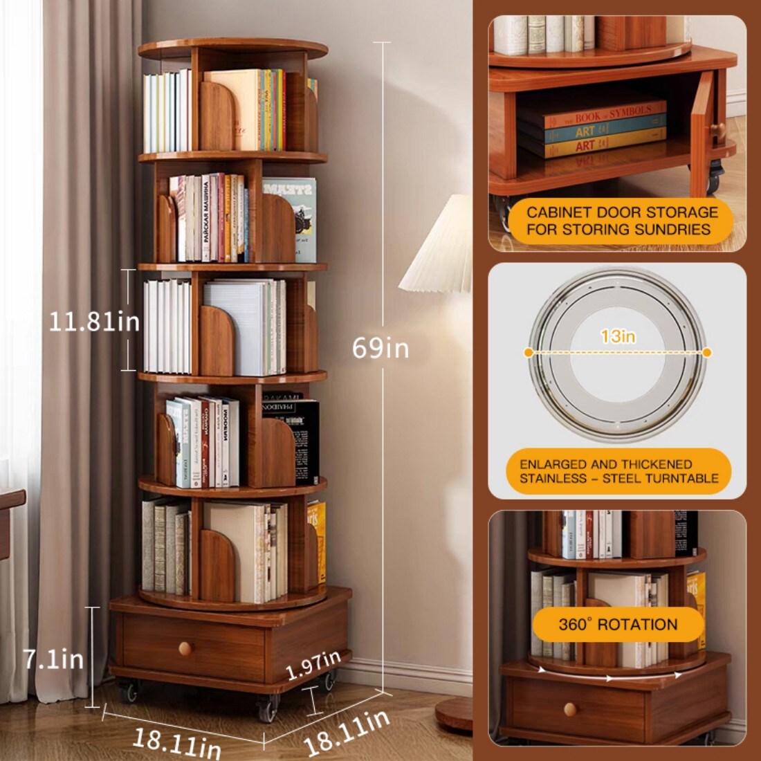 Flynama L-110983 bookcases - View #2