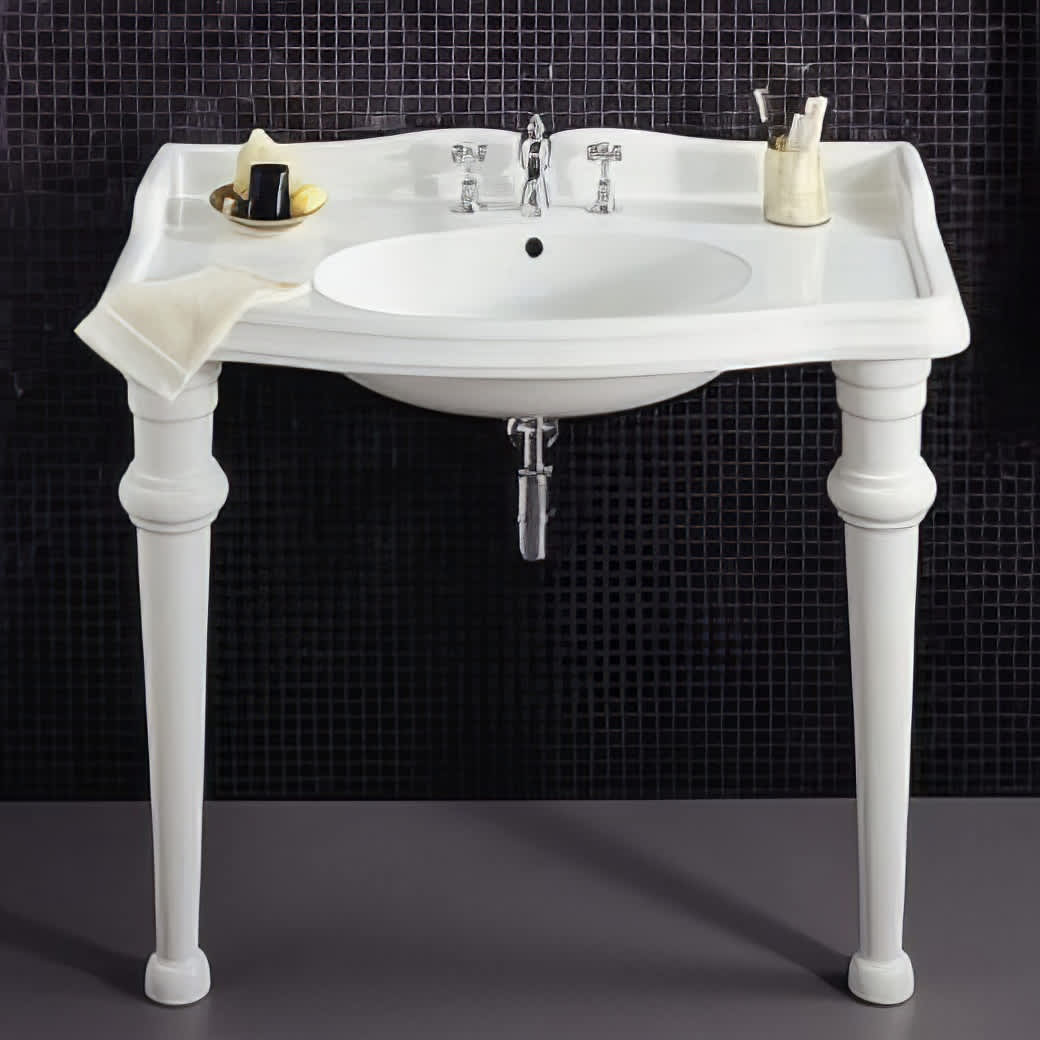 Whitehaus Collection AR864-GB001-3H Bath-Sink - View #3