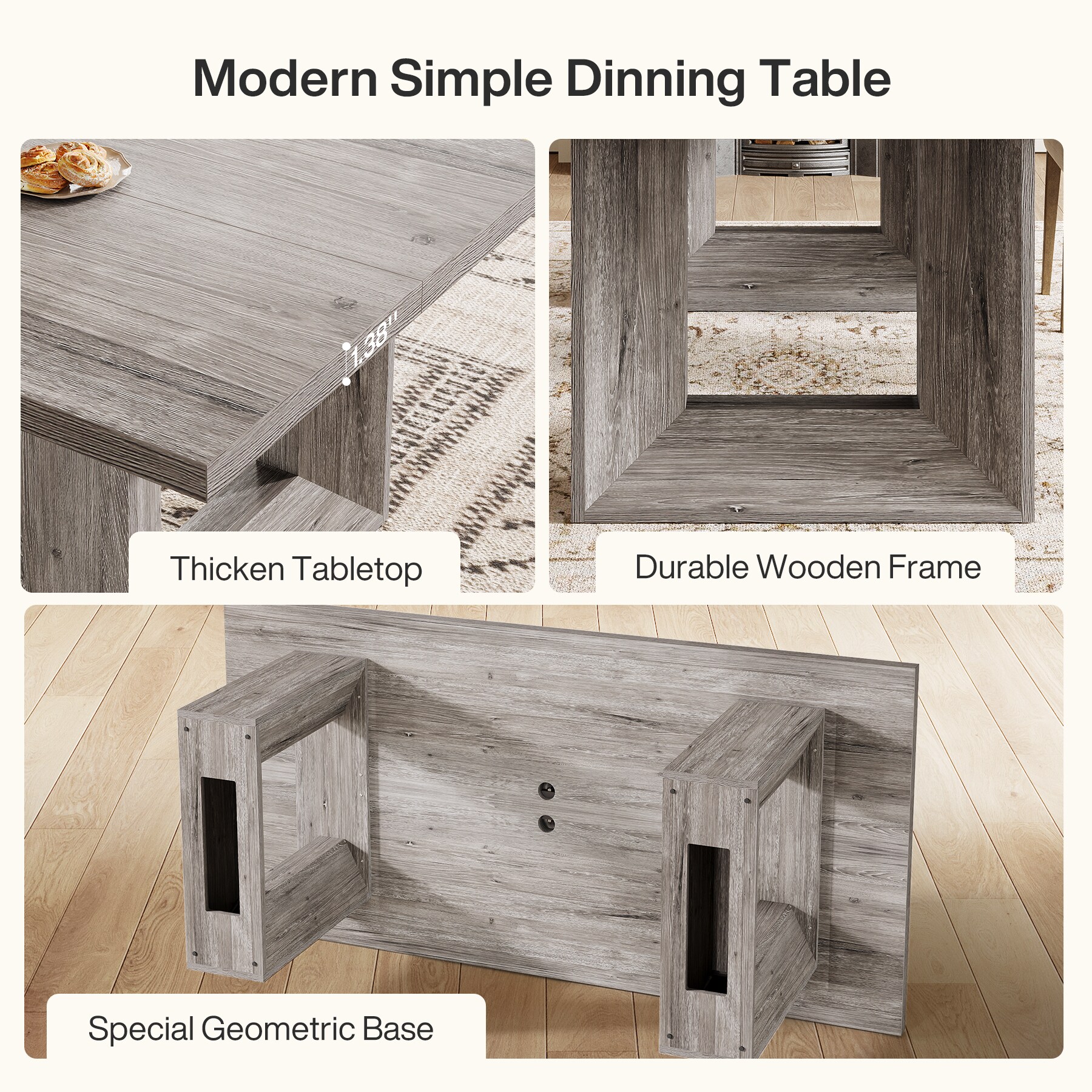 LITTLE TREE LWOYJL-0058JJ Dining-Tables - View #6