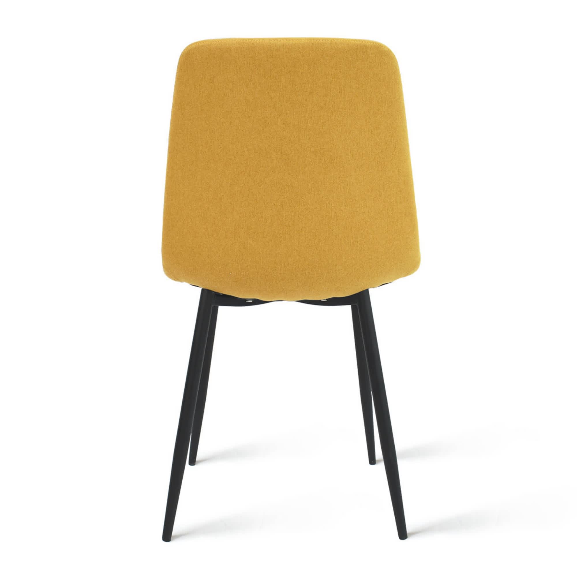 Maison Boucle BINGO-YELLOW-L Dining-Chairs - View #8
