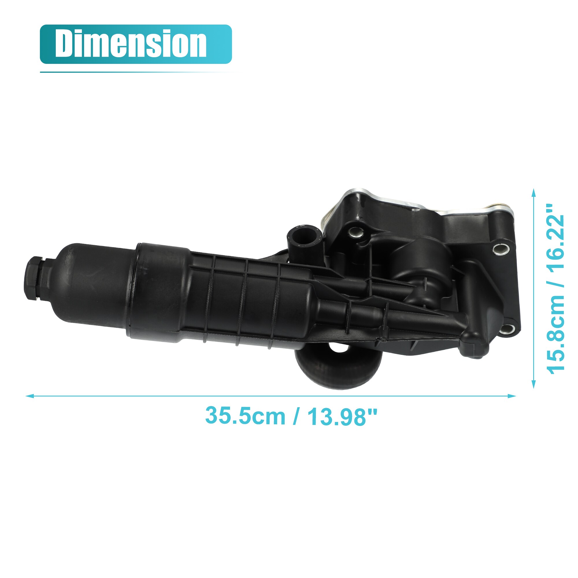 Unique Bargains S26010500UX6129 Ope-Oil-Filters - View #3