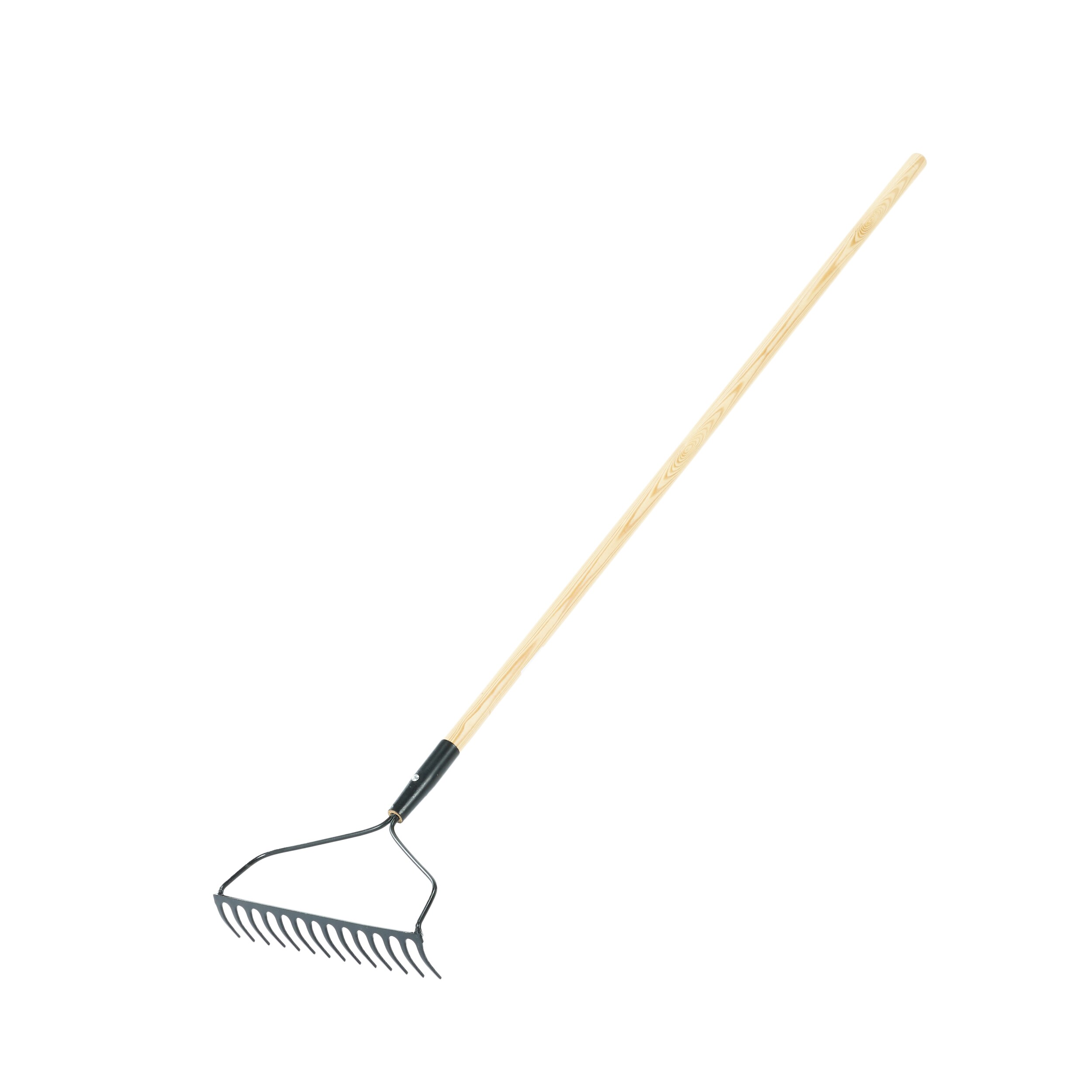 Workforce Series 15-in Landscape Rake with 17-in Steel Head and 54-in ...