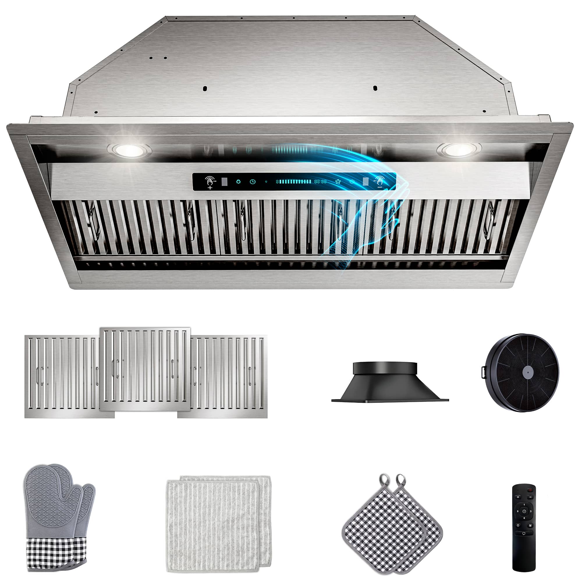 DIVAN DMB02-36-GC Undercabinet-Range-Hoods - View #3