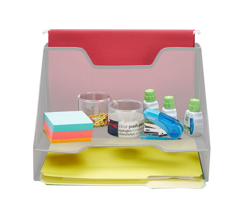 Mind Reader MESHBOX3-SIL Desktop-Organizers - View #2
