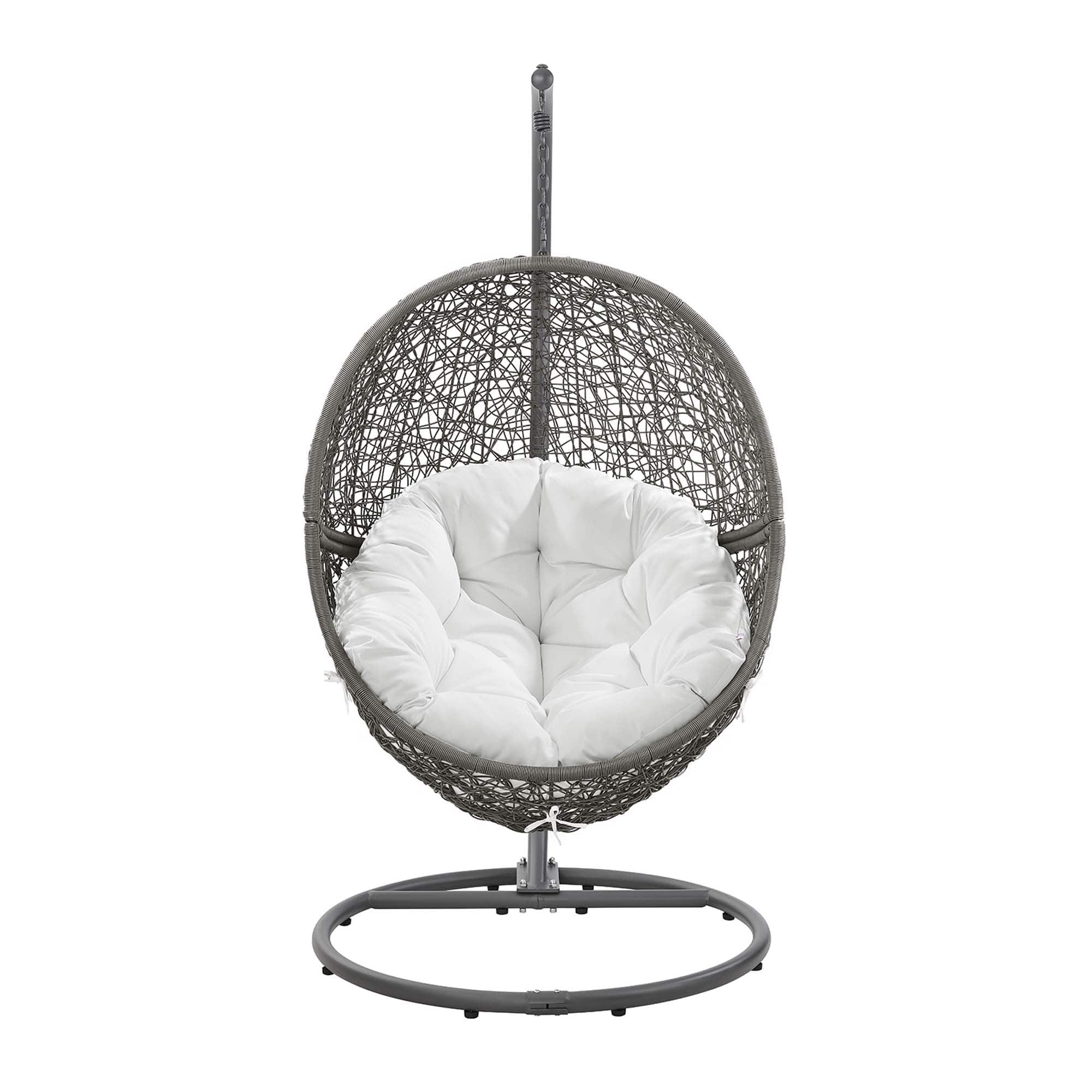 Modway EEI-6262-GRY-WHI Swing-Gliders - View #6