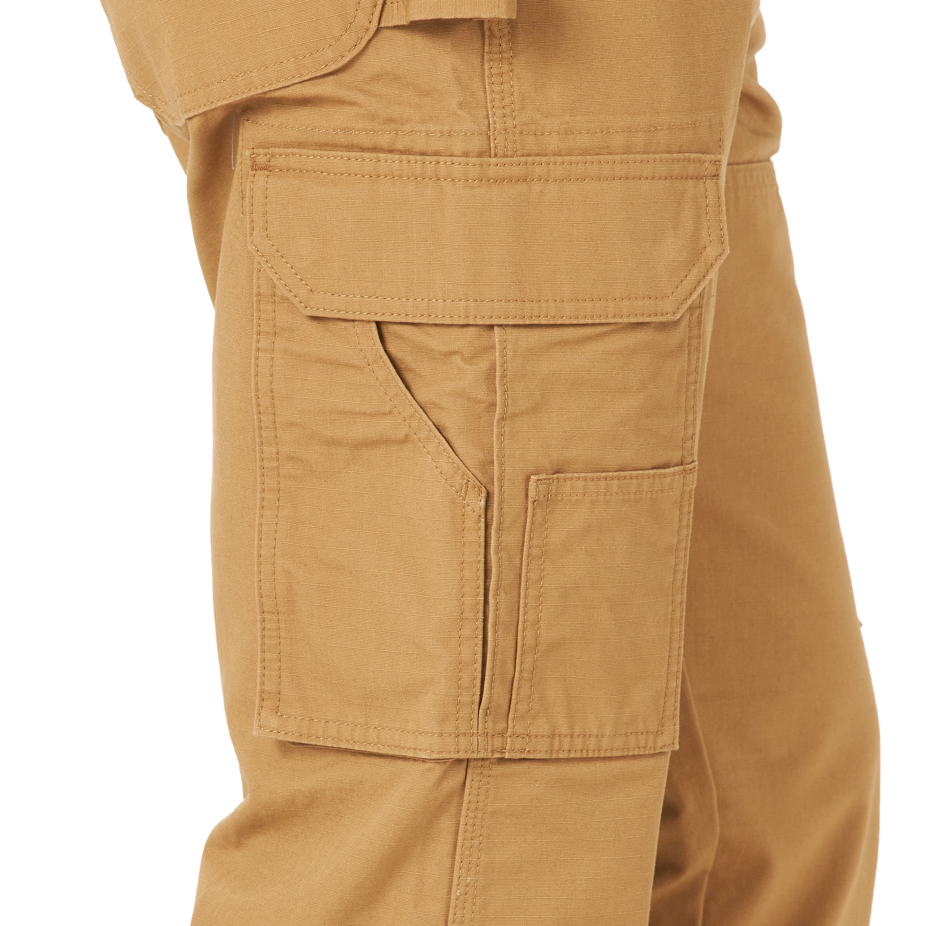 Wrangler Men's Relaxed Fit Rawhide Textured Cotton Cargo Work