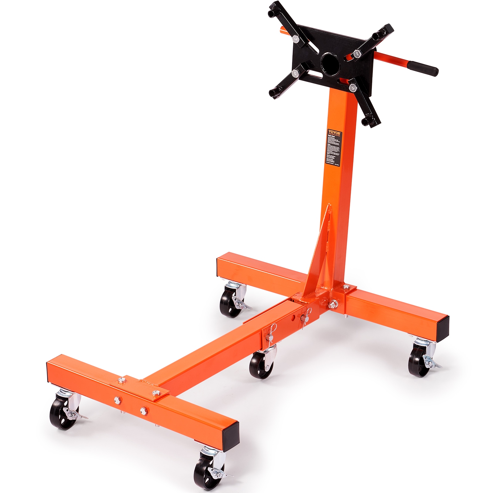 VEVOR YDXZS1500LBS5QG38V0 Orange 0.68-Tons Steel Jack stand