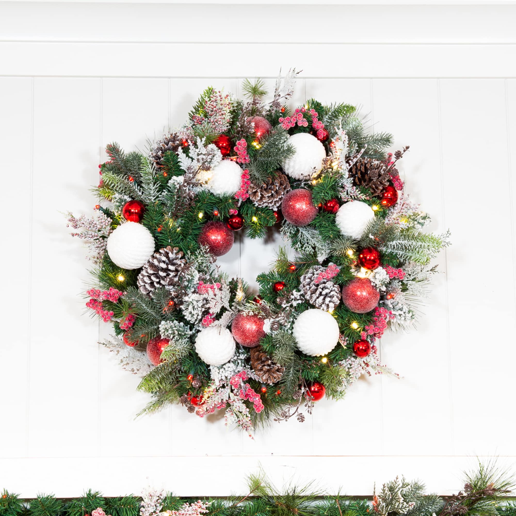Village Lighting V-20715 Artificial-Christmas-Wreaths - View #11